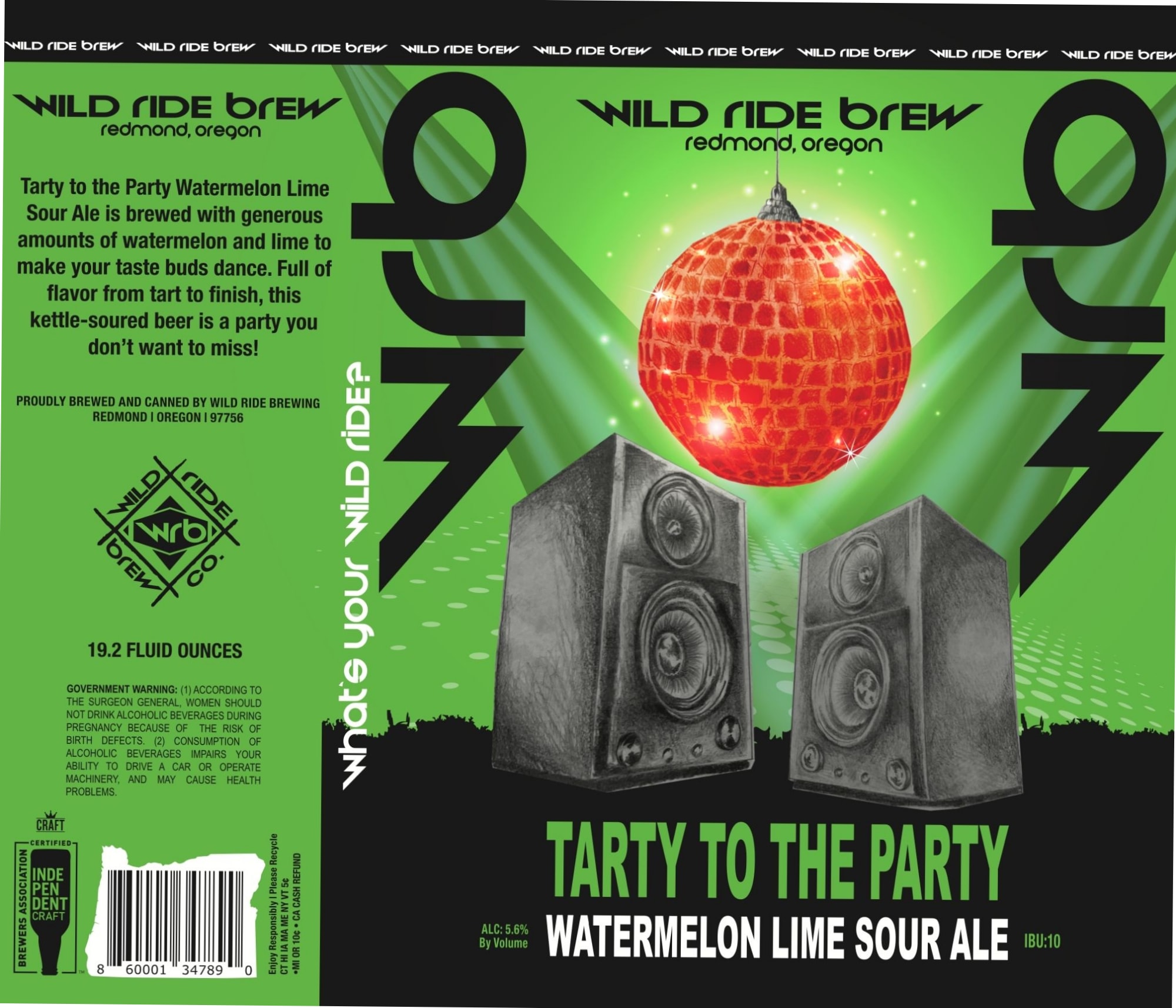 09 by Wild Ride Brew Co. - beer label
