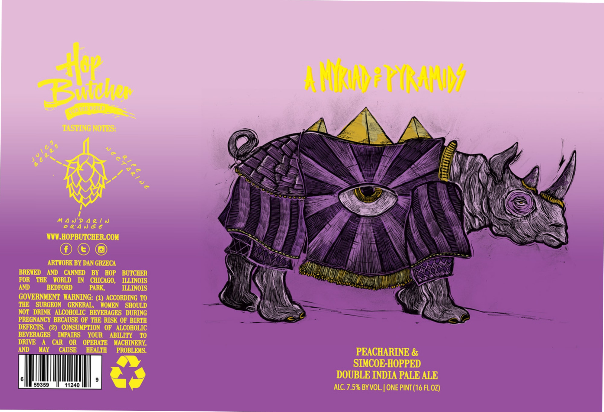 A Mild & Pirarucu by Hop Butcher for Women - beer label
