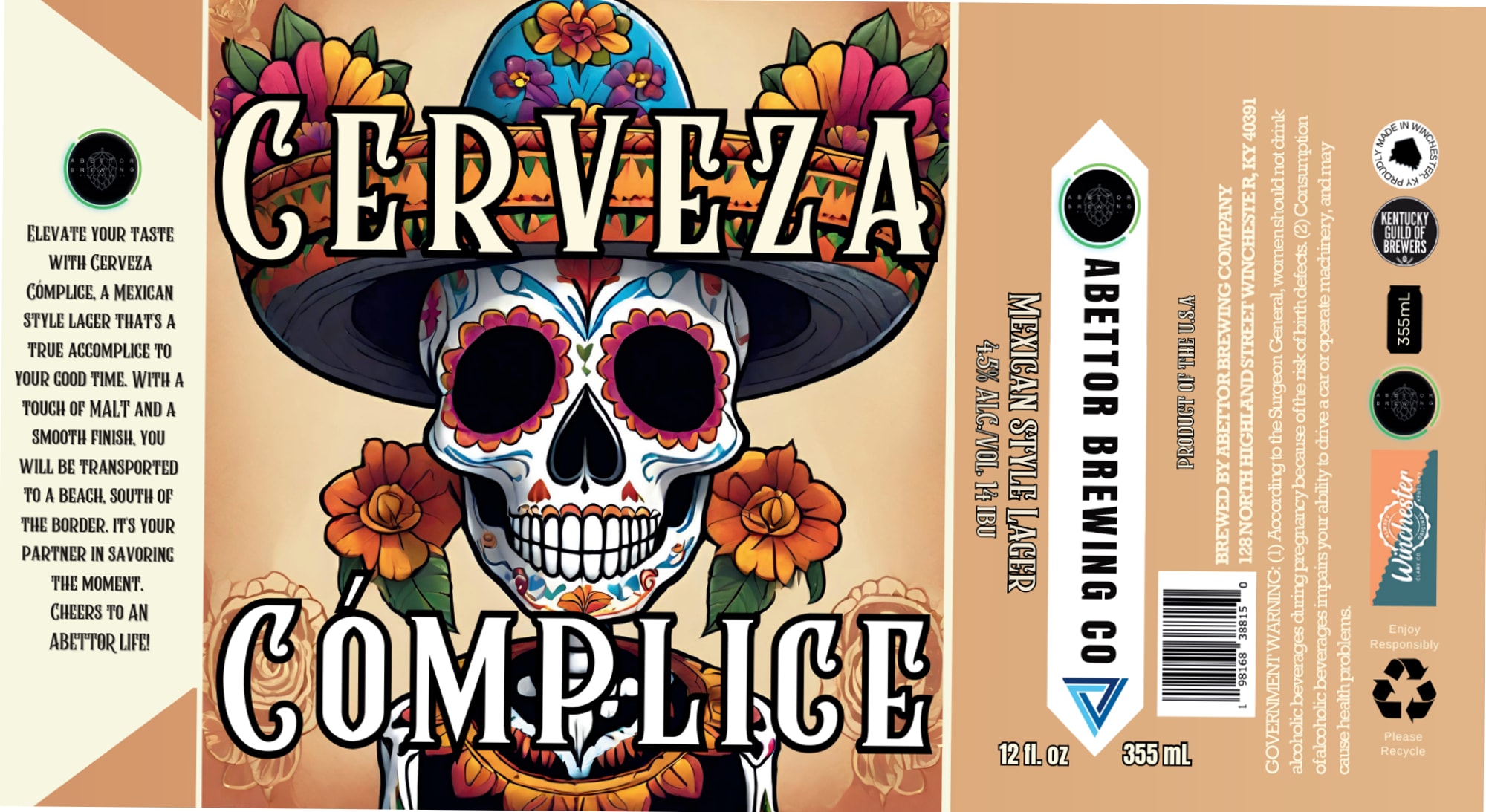 CompLice by Abettor Brewing Co - beer label