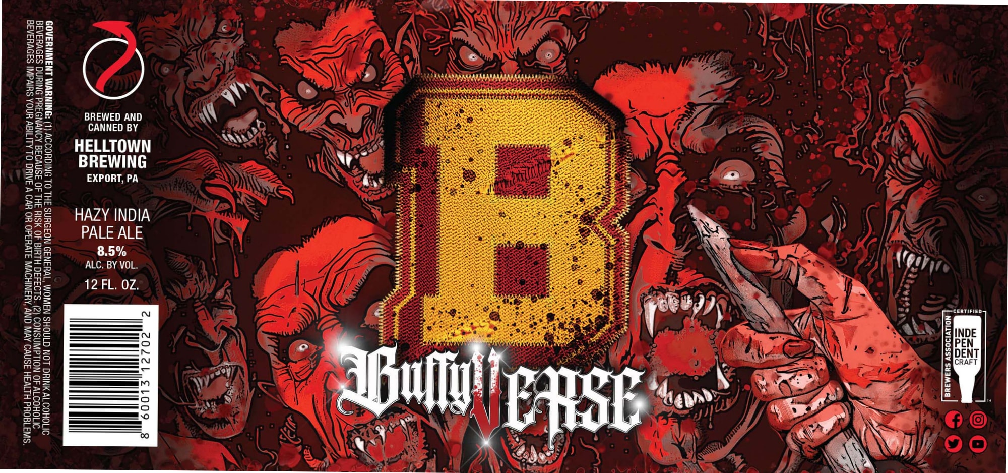 Abbyverse by Helltown Brewing - beer label