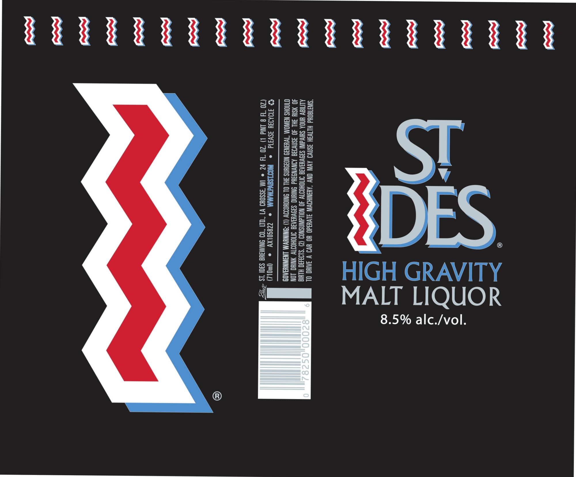 Abt 12 (High Gravity Malt Liquor) by St. Bernardus Brouwerij - beer label