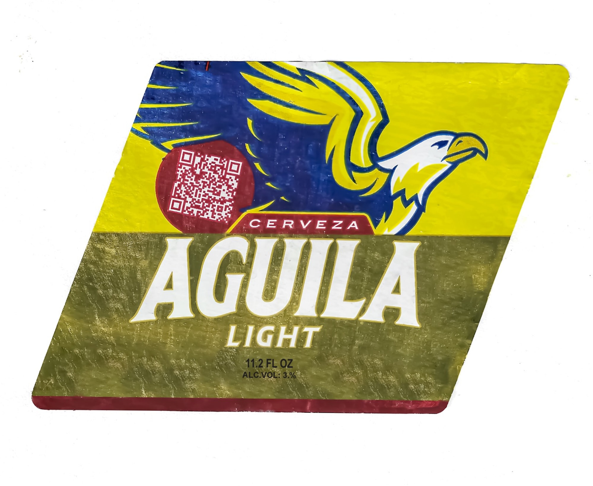 Aguila Light by Cerveceria y Malteria El Aguila - beer label