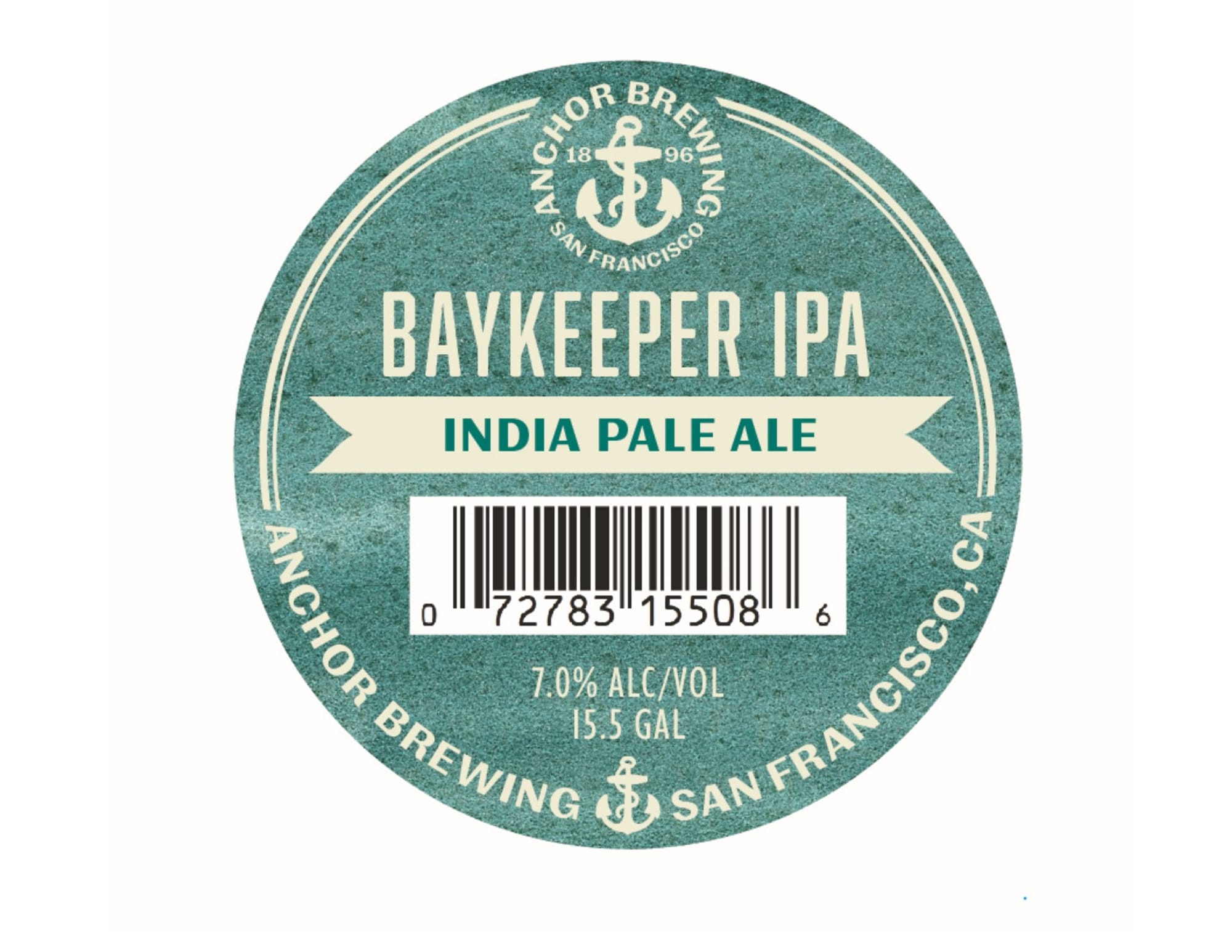 Baykeeper IPA by Anchor Brewing - beer label