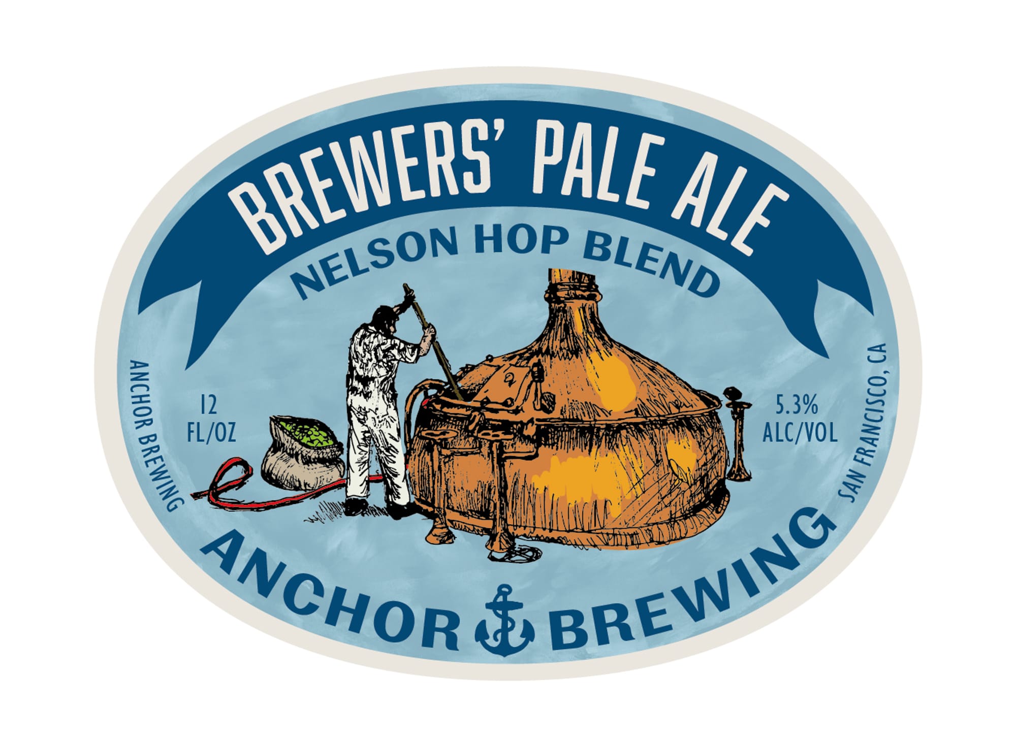 Brewers’ Pale Ale by Anchor Brewing - beer label