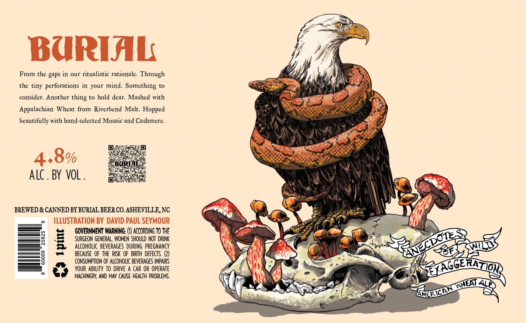Anecdote by Burial Beer Co. - beer label