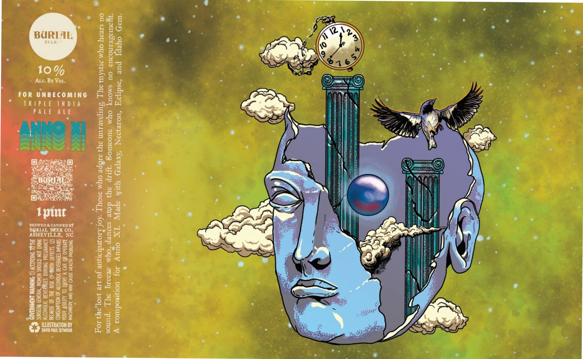 Anno XI by Burial Beer Co. - beer label