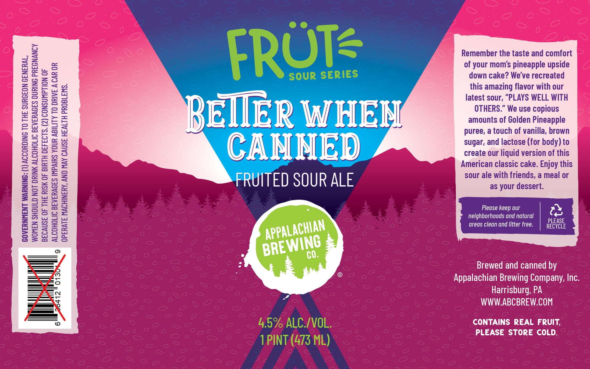 Better When Canned by Appalachian Brewing Co. - beer label