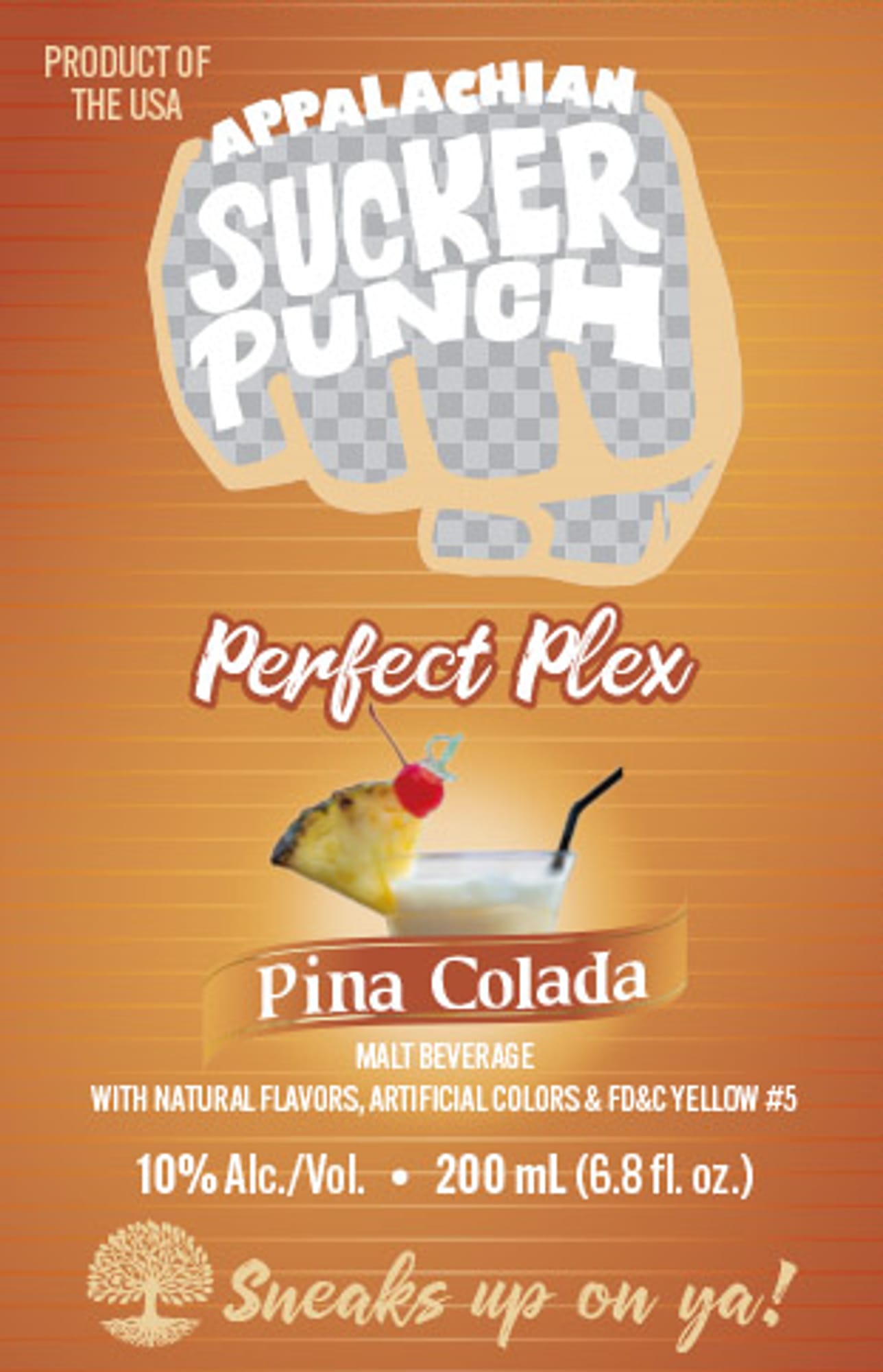 Perfect Plex by Appalachian Sucker Punch - beer label