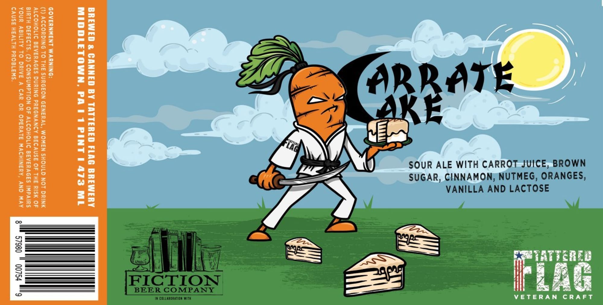 Arrate by Tattered Flag Brewery - beer label