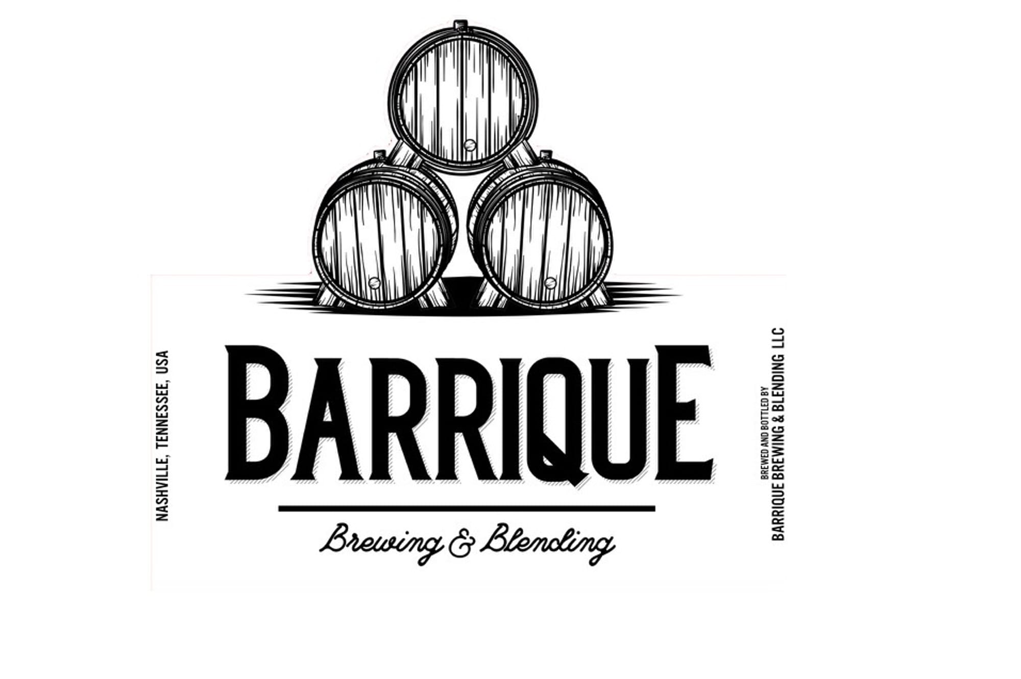 Barrique by Barrique Brewing & Blending - beer label