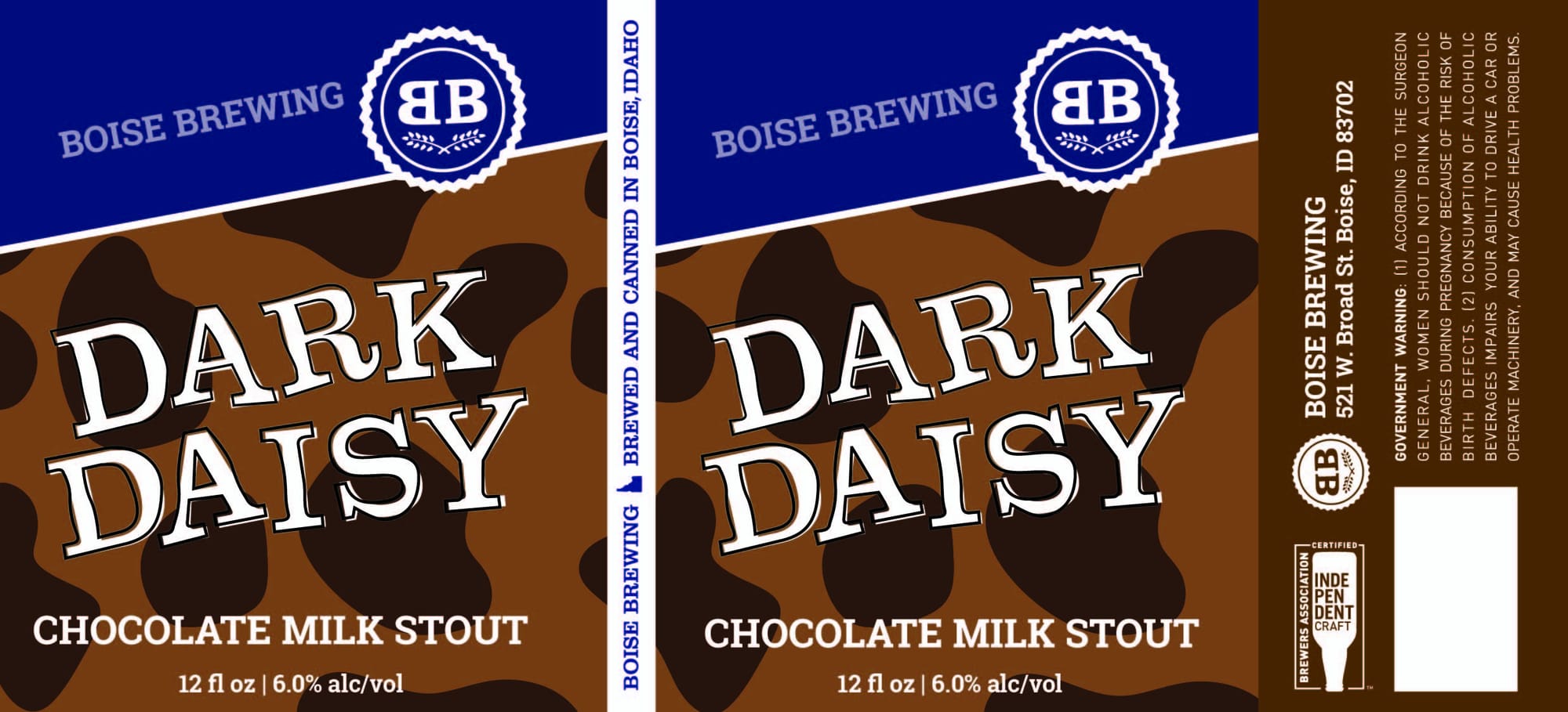 Dark Daisy by Boise Brewing - beer label