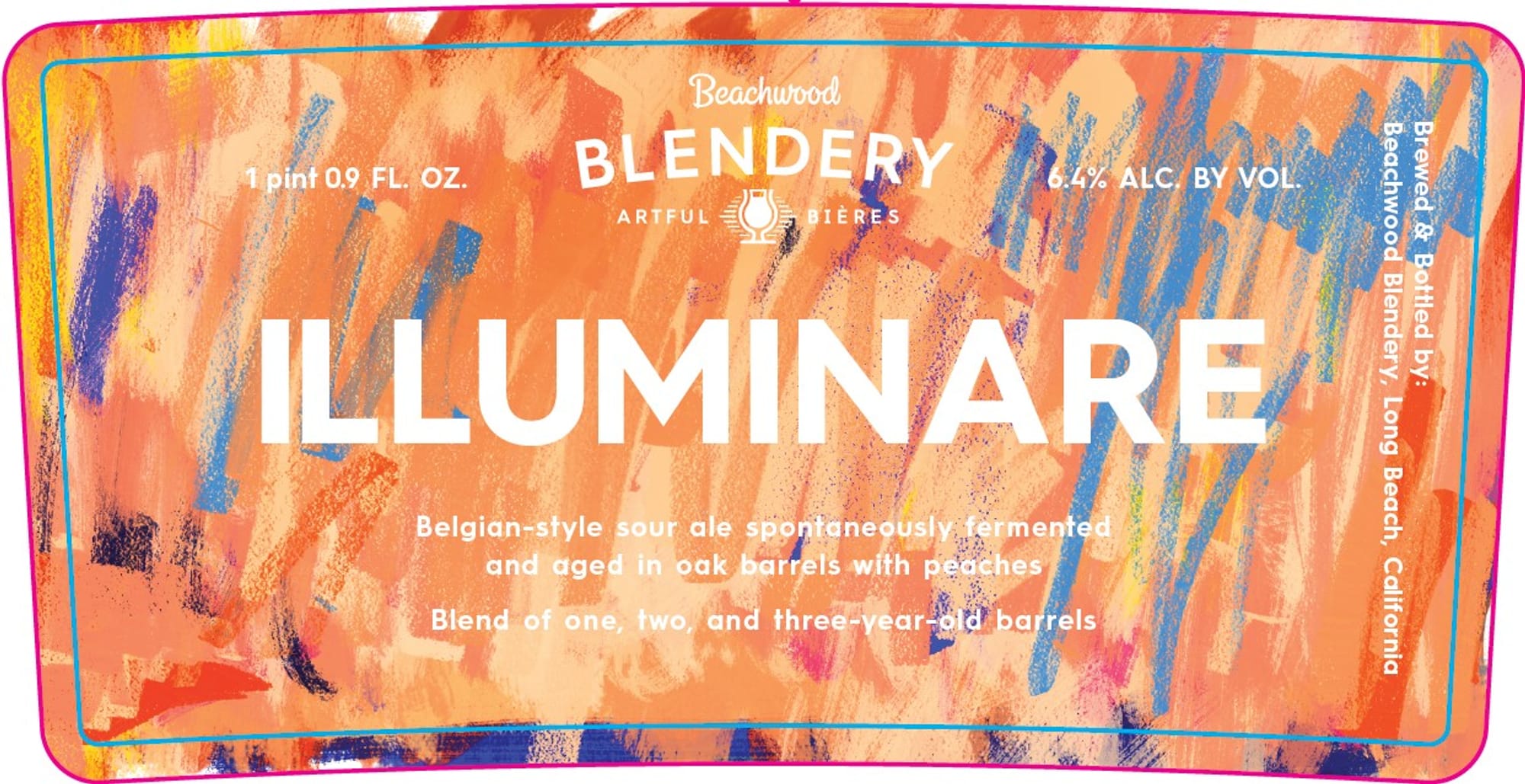 Illuminare by Beachwood Blendery - beer label