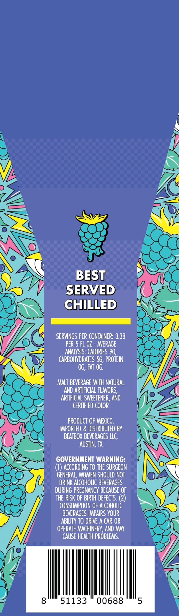 Best Chill by Beatbox Beverages - beer label