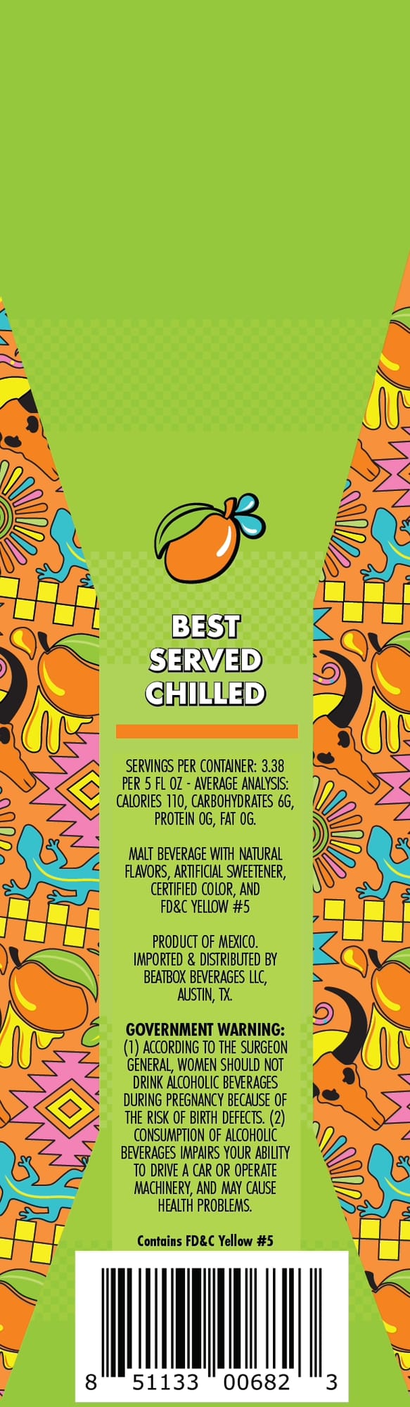 Best F’n Chilled by Beatbox Beverages - beer label