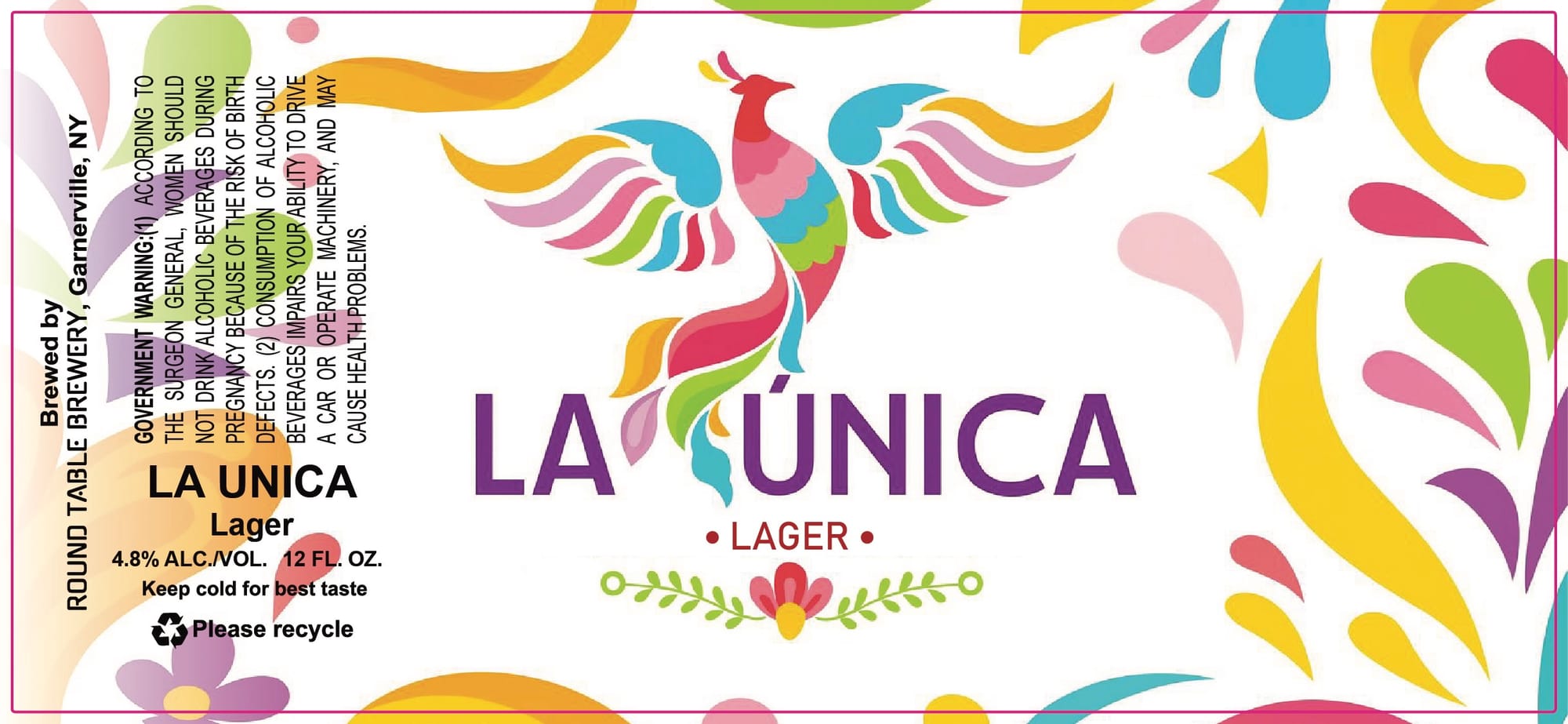 La Única by Round Table Brewery - beer label