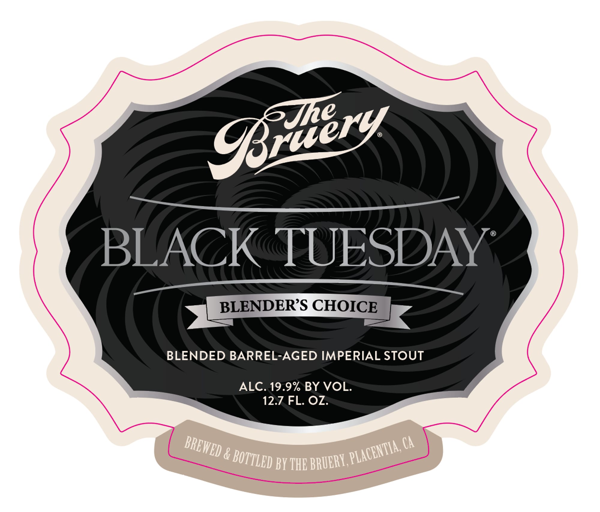 Black Tuesday by The Bruery - beer label