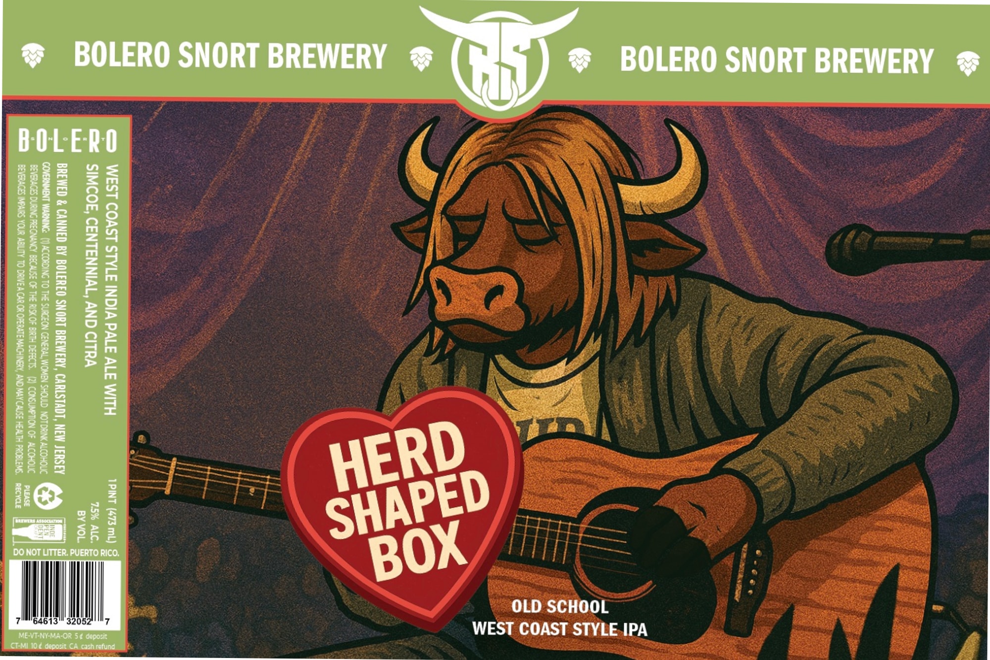 Bolero by Bolero Snort Brewery - beer label