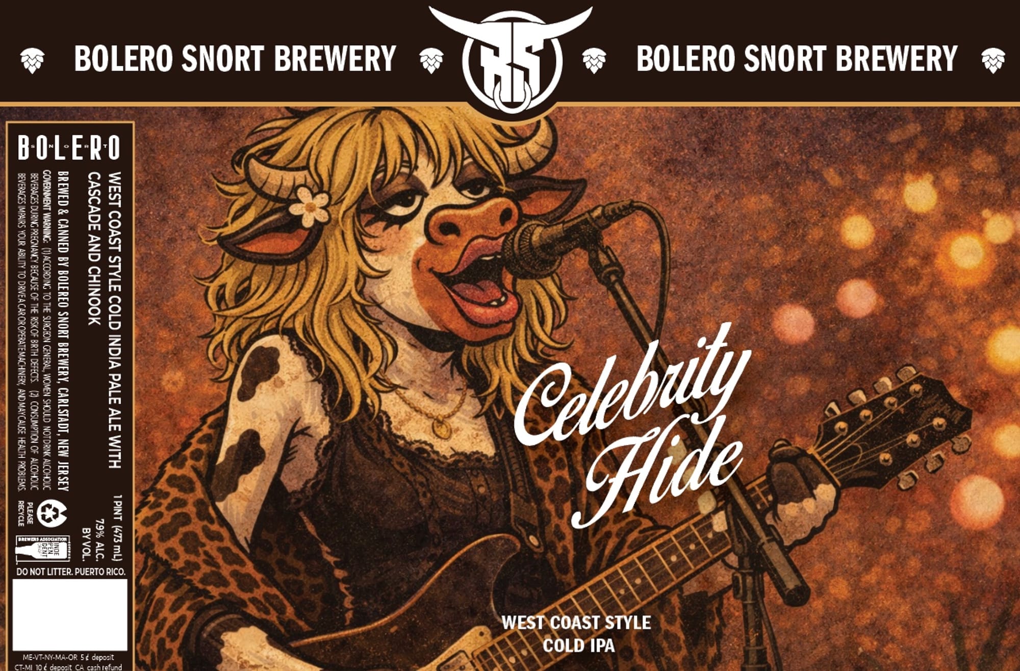 Bolero by Bolero Snort Brewery - beer label