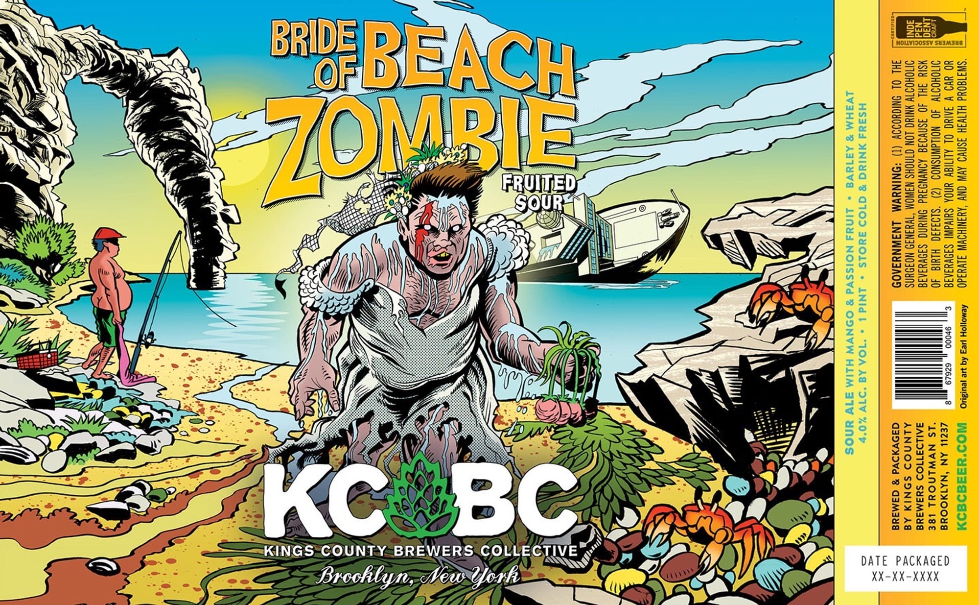 Bride of Zom-B by Kings County Brewers Collective - beer label