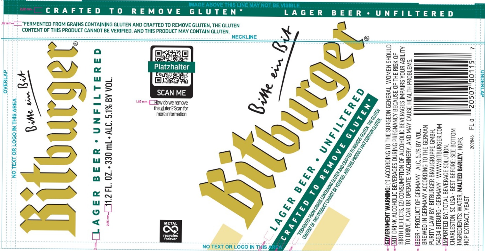 Burger Beer by Platzhalter - beer label