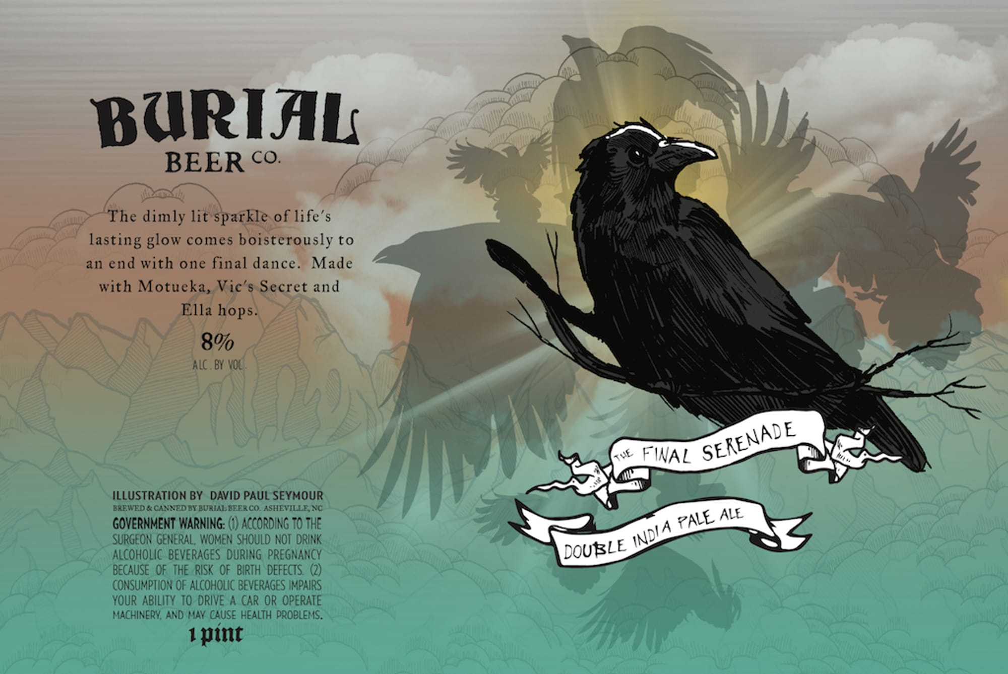 The Final Serenade by Burial Beer Co. - beer label