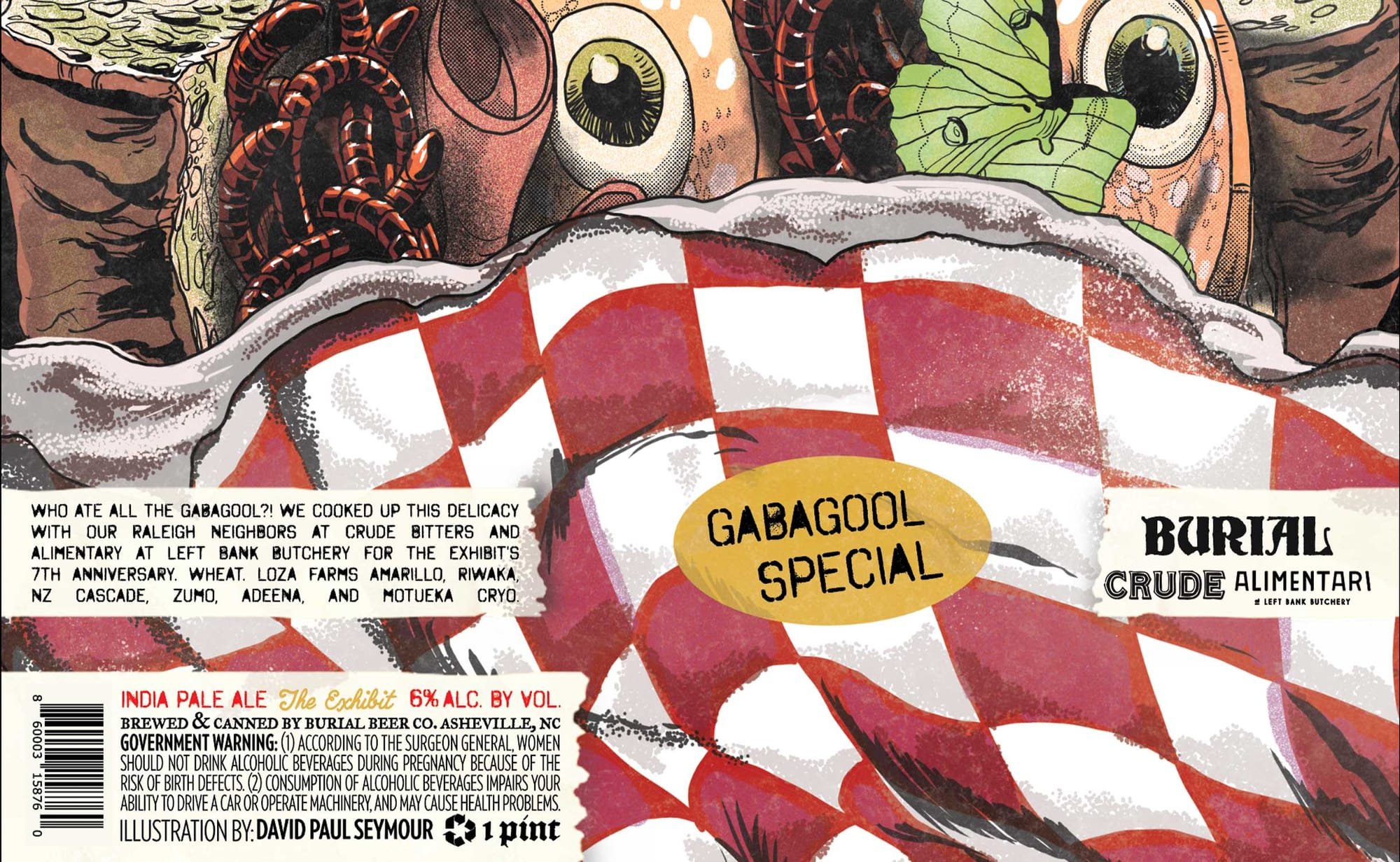 Gabagool Special by Burial Beer Co. - beer label