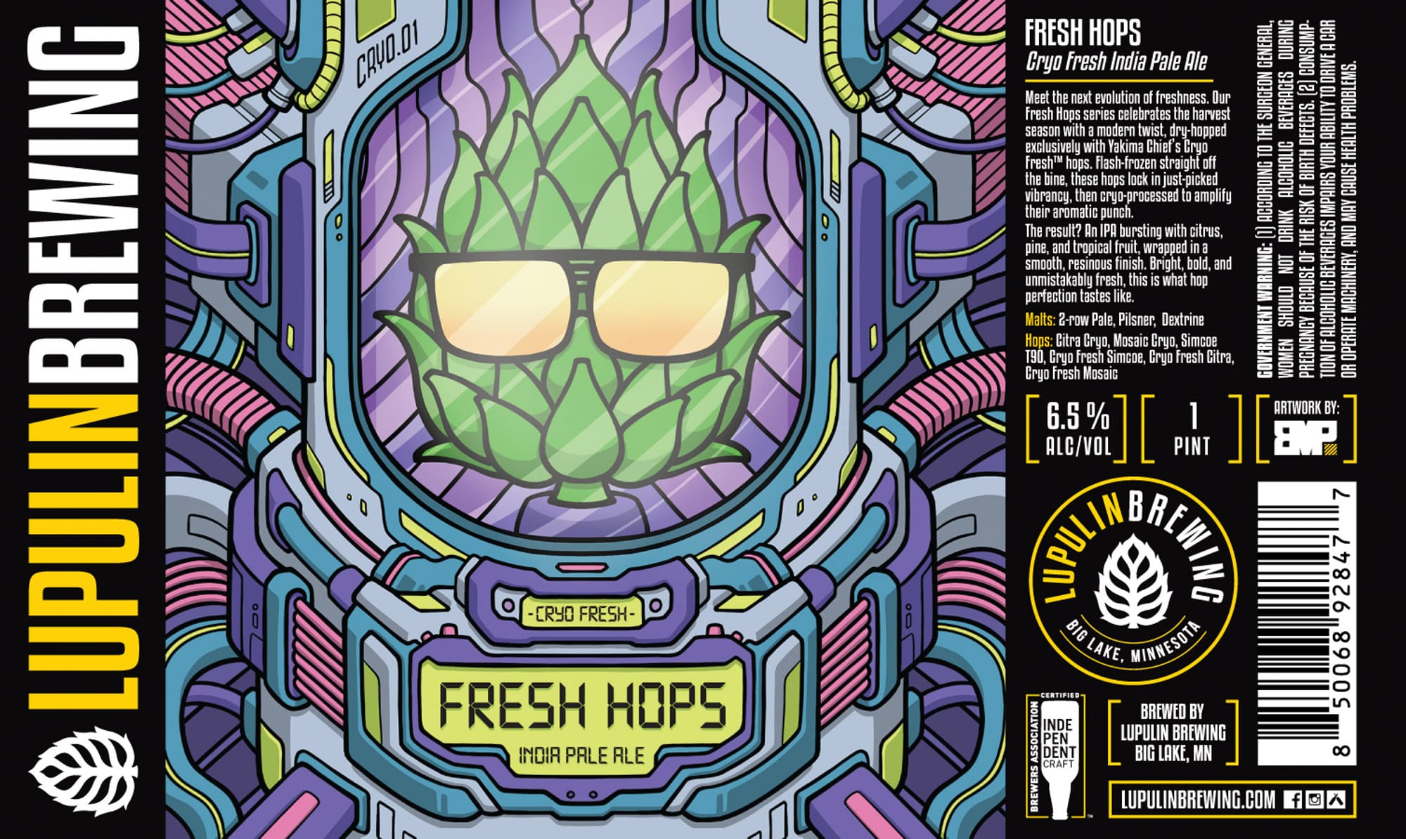 Cavalo by Lupulin Brewing - beer label