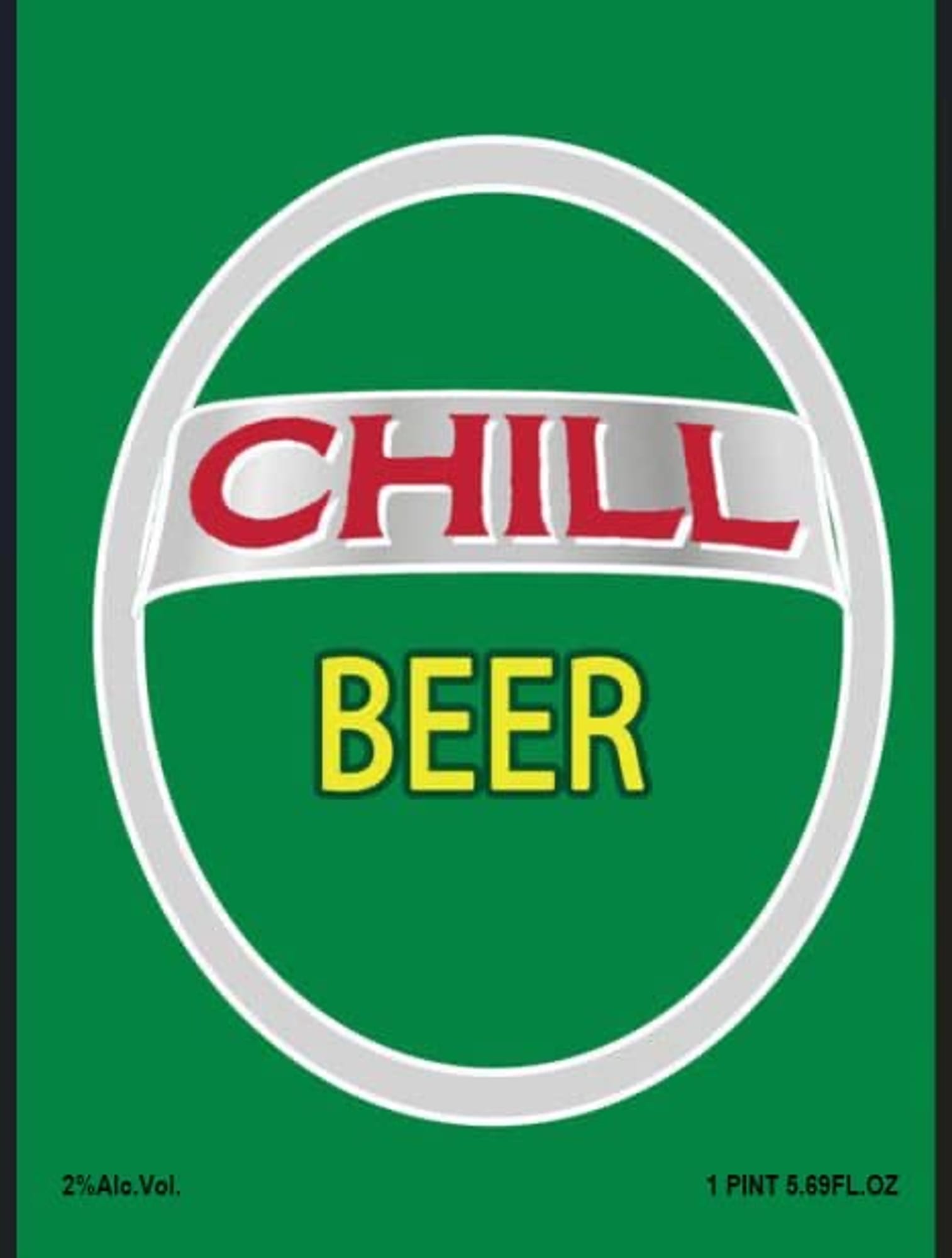 Chill Beer by Genesee Brewing Company - beer label