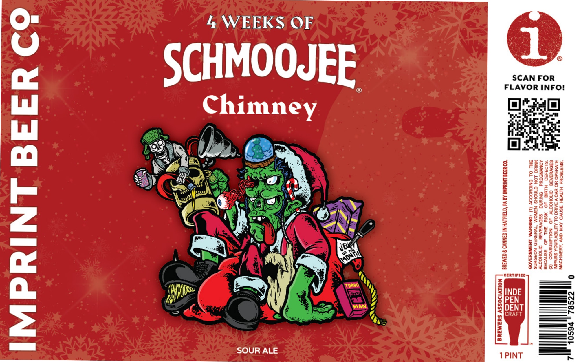 Chimney by Imprint Beer Co. - beer label