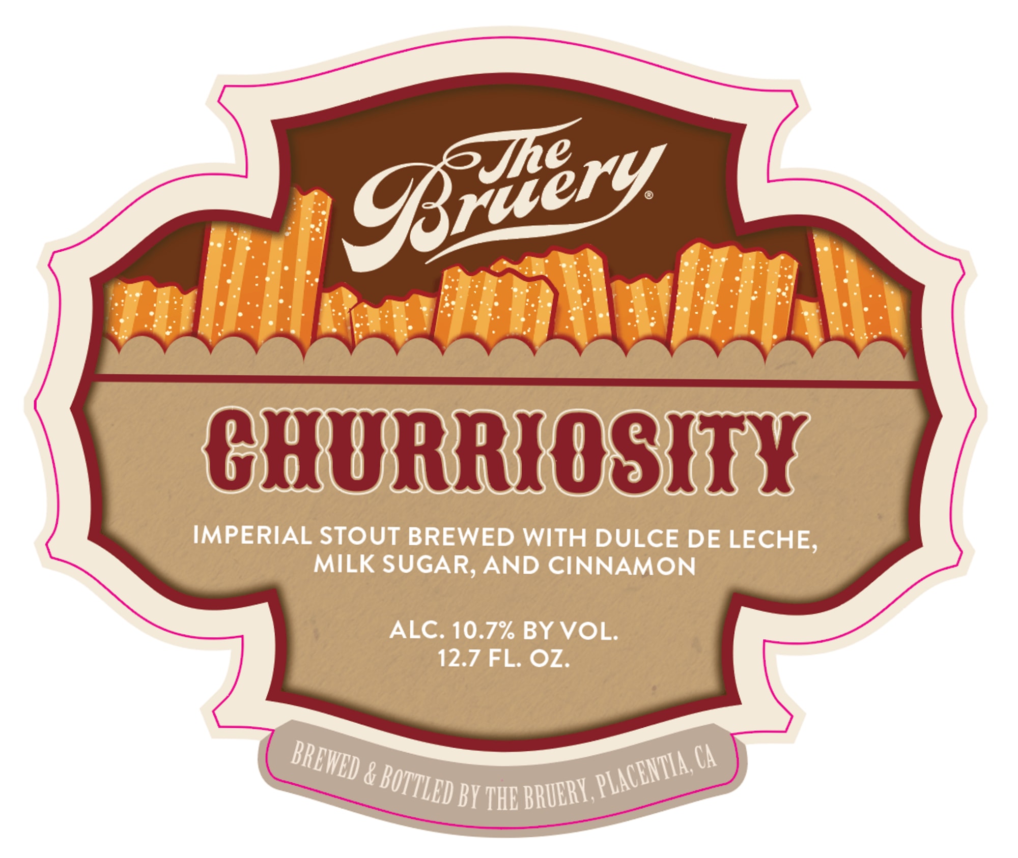 Churriosity by The Bruery - beer label