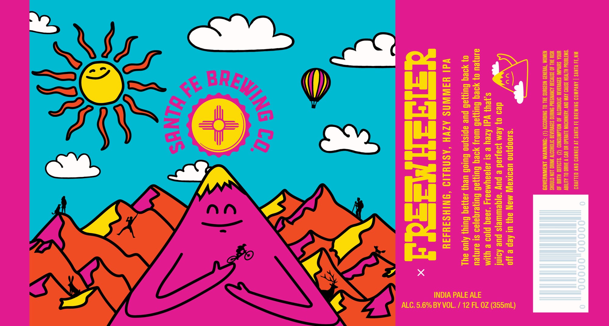 Citrus Summer IPA by Freewheeler Brewing Co. - beer label