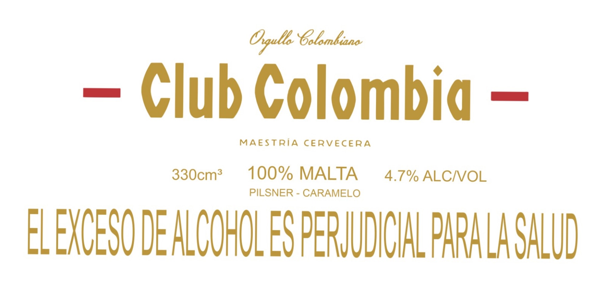 Club Colombia by Cervecería Bavaria - beer label