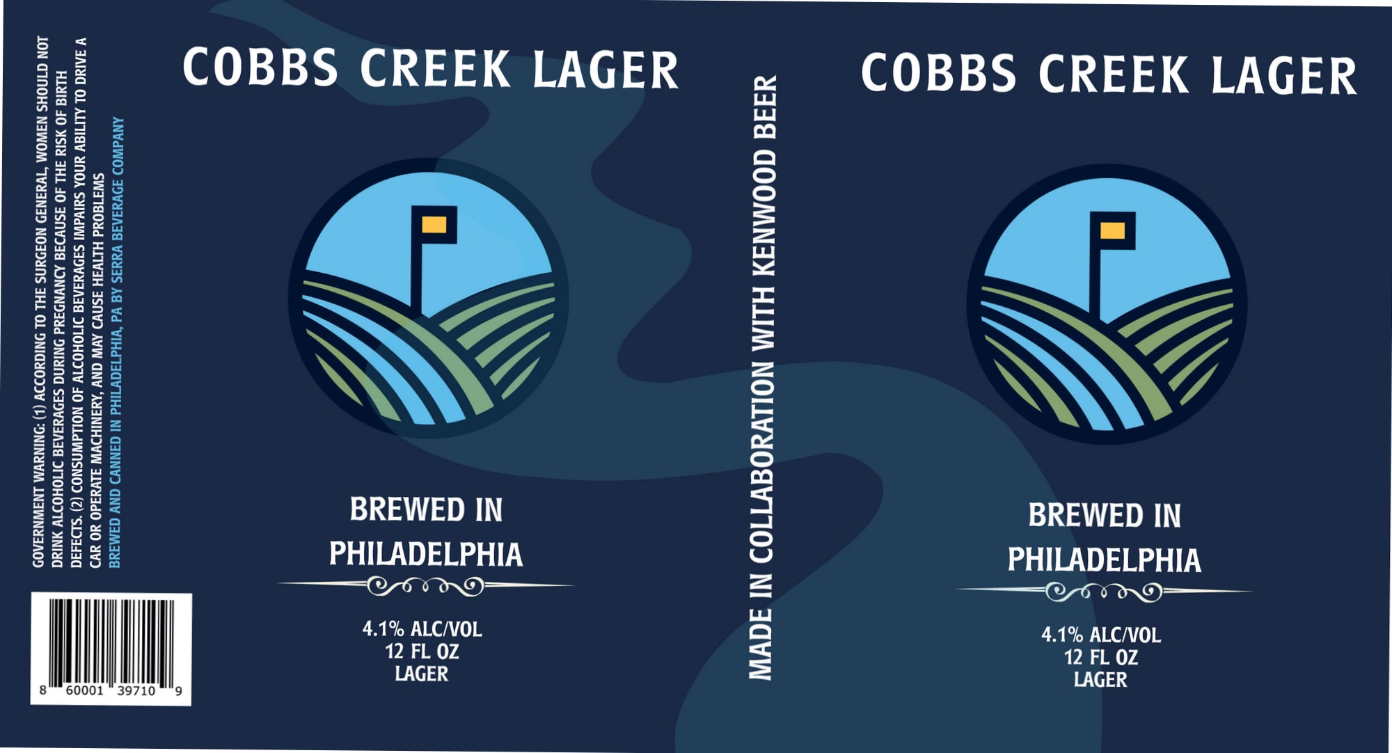 Cobbs Creek Lager by Cobbs Creek - beer label