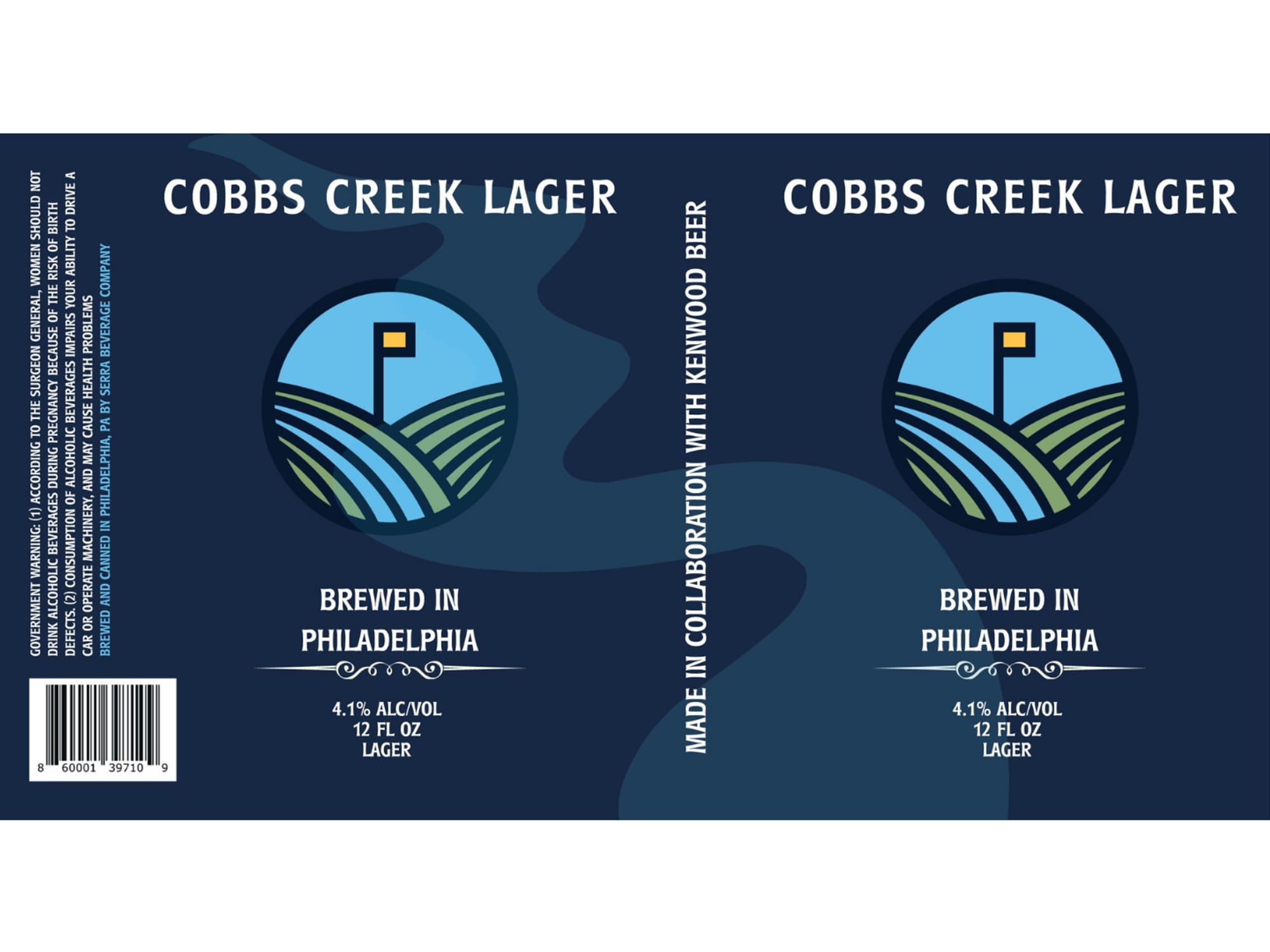 Cobbs Creek Lager by Sierra Nevada - beer label