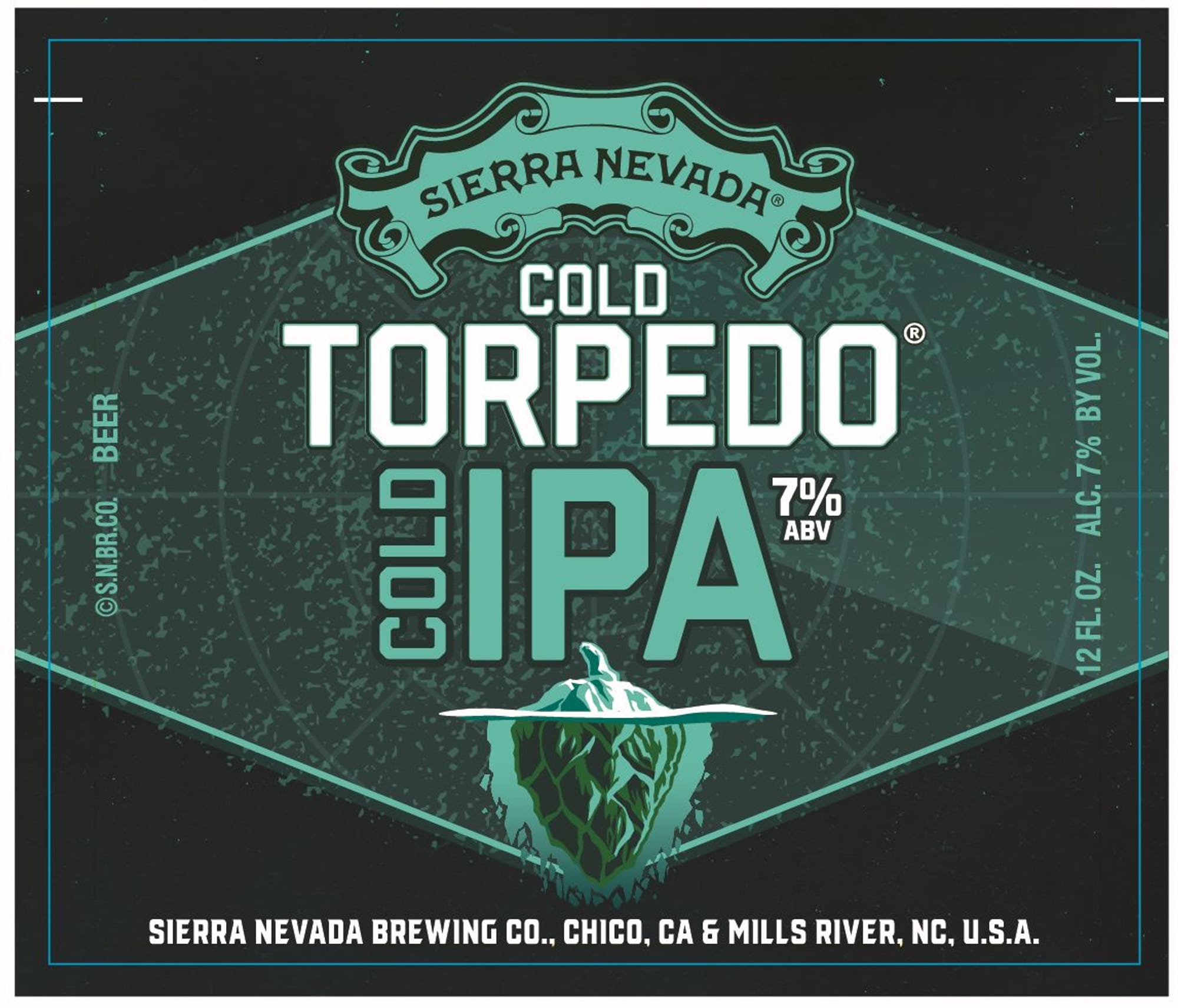 Cold Torpedo IPA by Sierra Nevada Brewing Co. - beer label