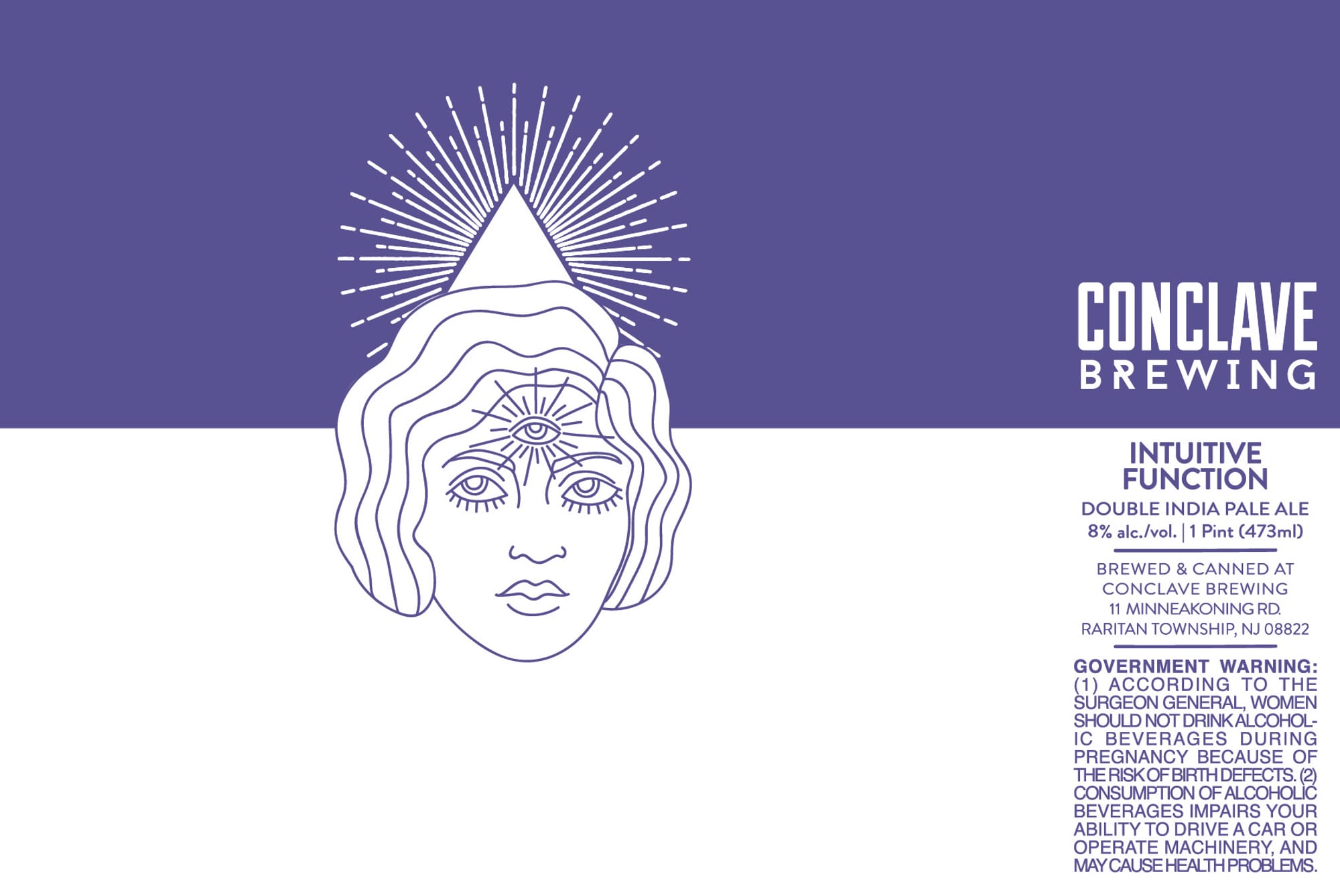 Intuitive Function by Conclave Brewing - beer label