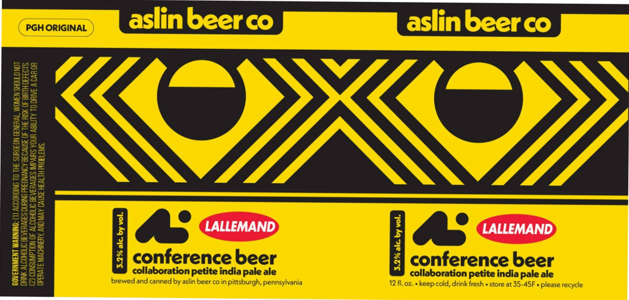Conference Beer by Aslin Beer Co. - beer label