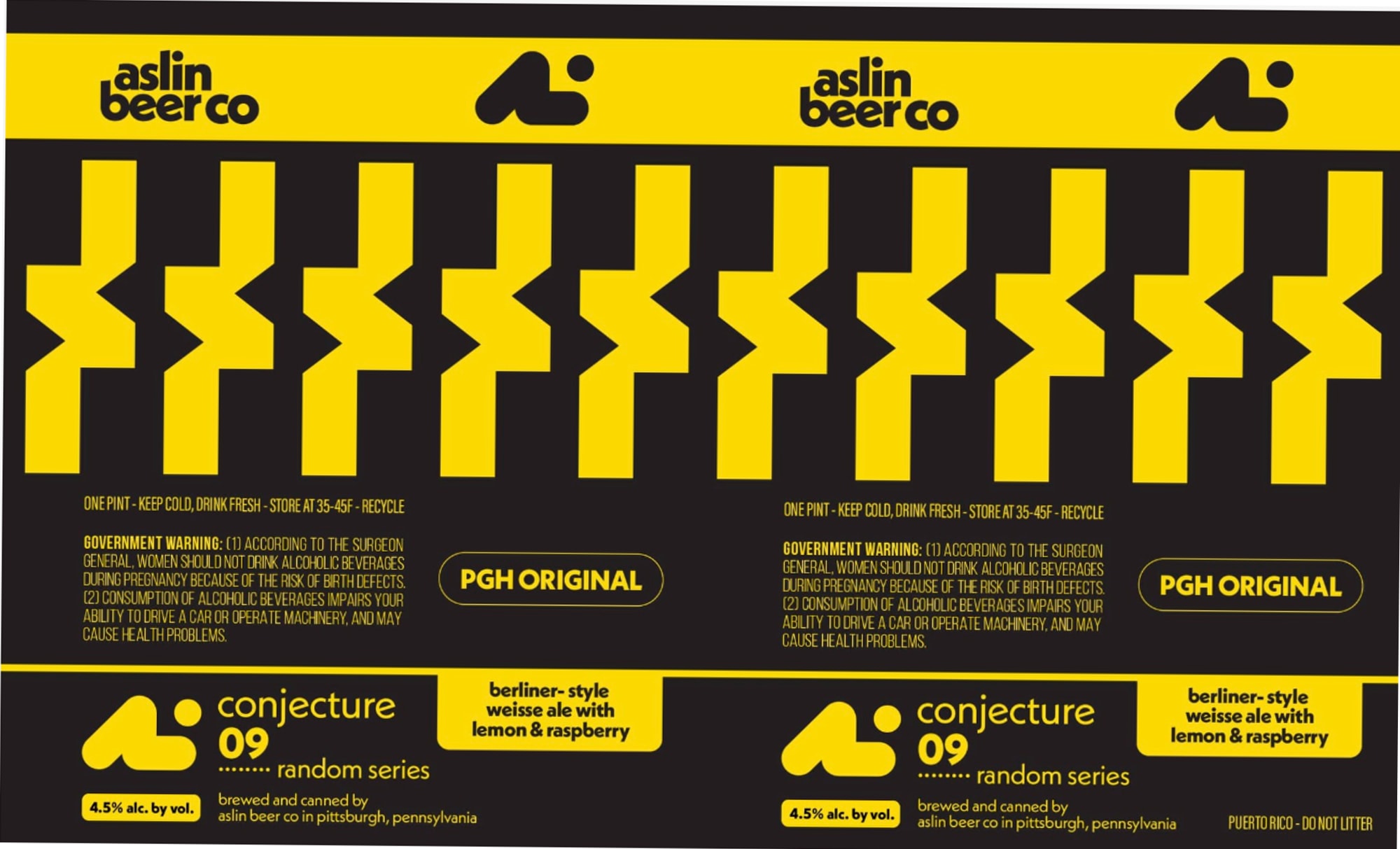 Conjecture by Aslin Beer Co. - beer label