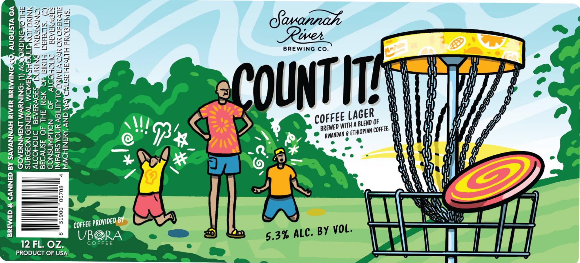 Count It! by Savannah River Brewing Co. - beer label