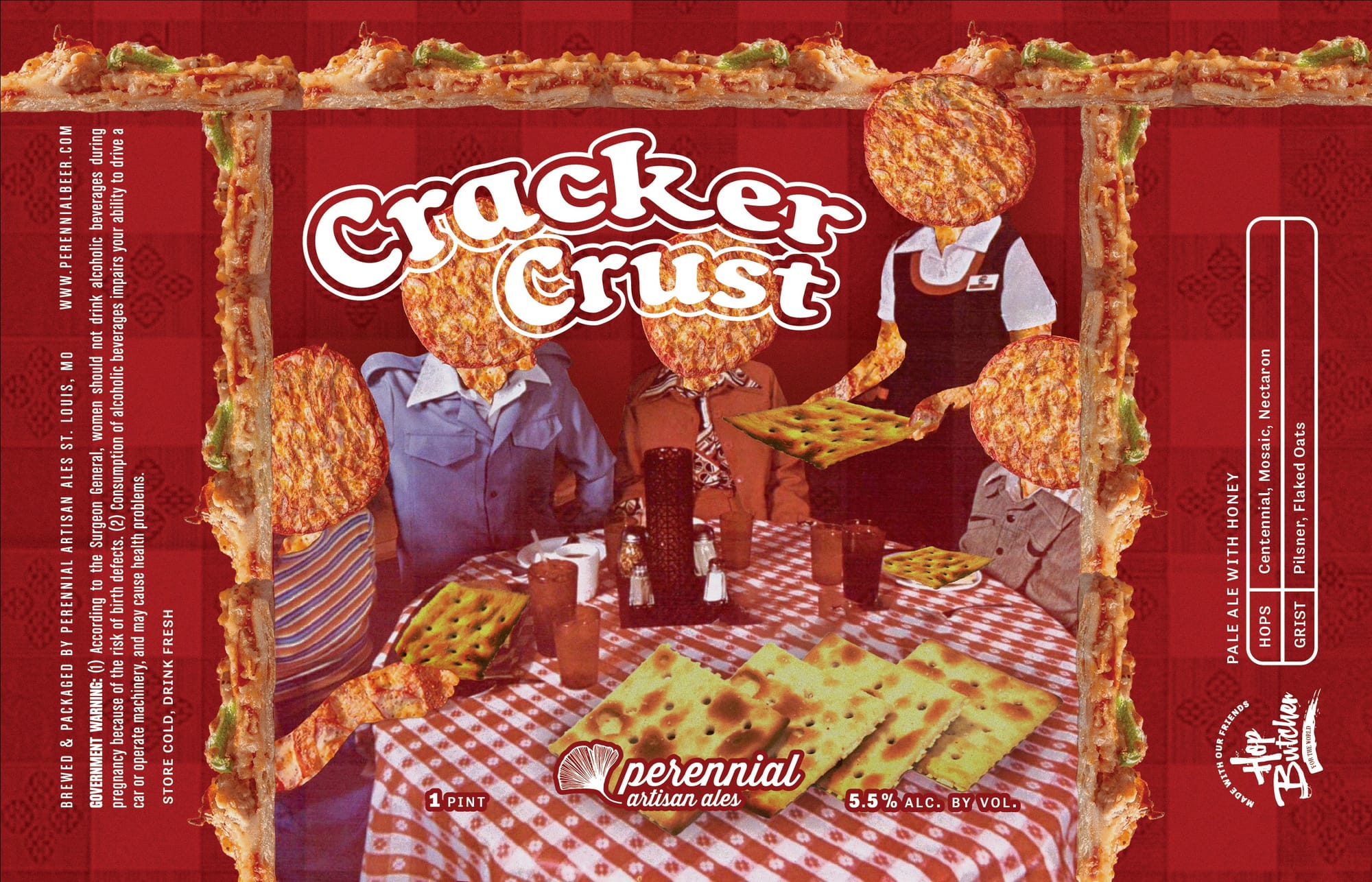 Cracker Crust by Perennial Artisan Ales - beer label