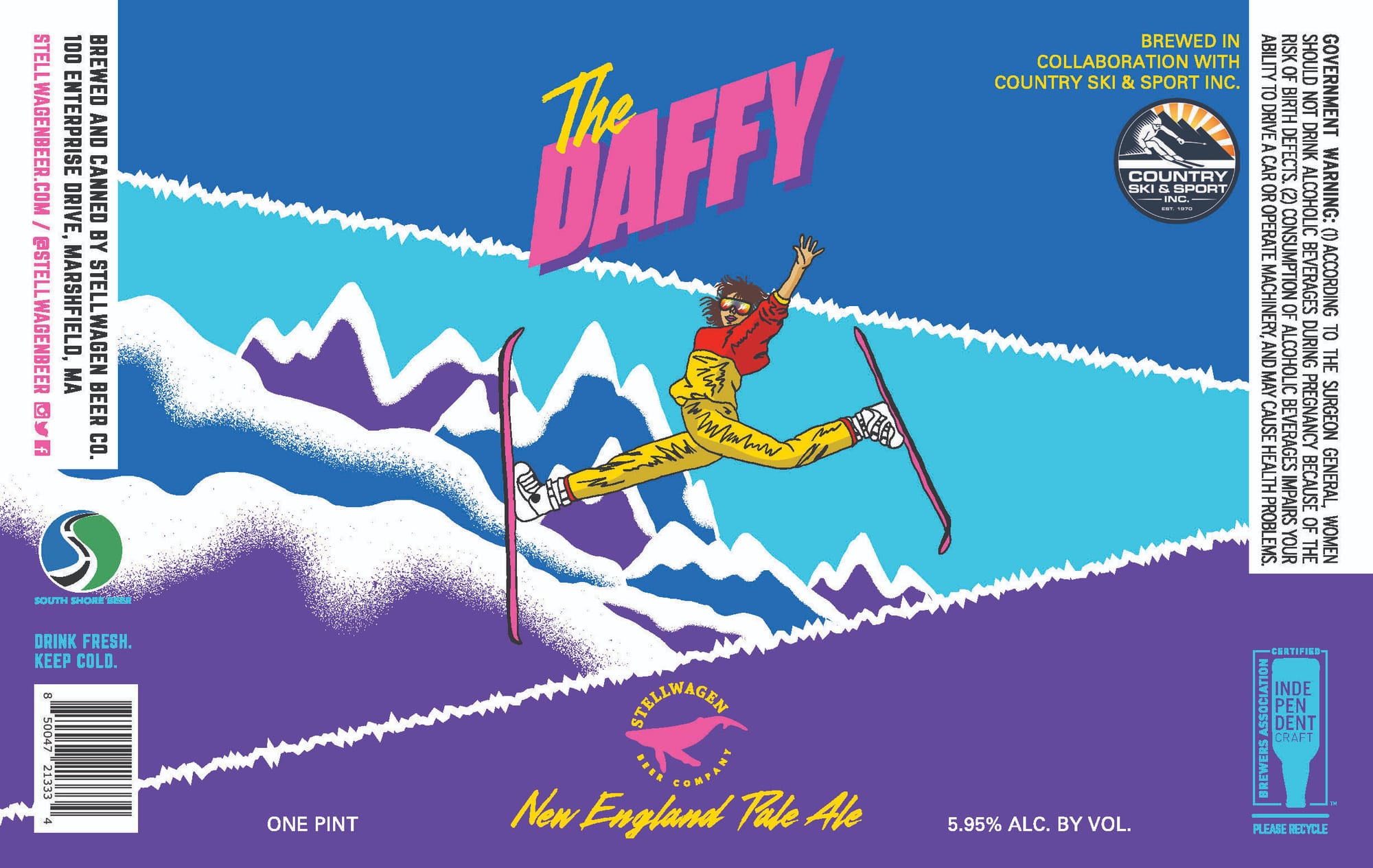 The Däffy by Stellwagen Beer Co. - beer label