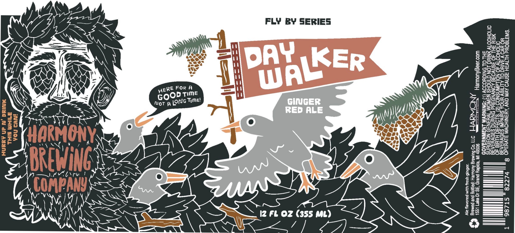 Day Walker by Harmony Brewing - beer label