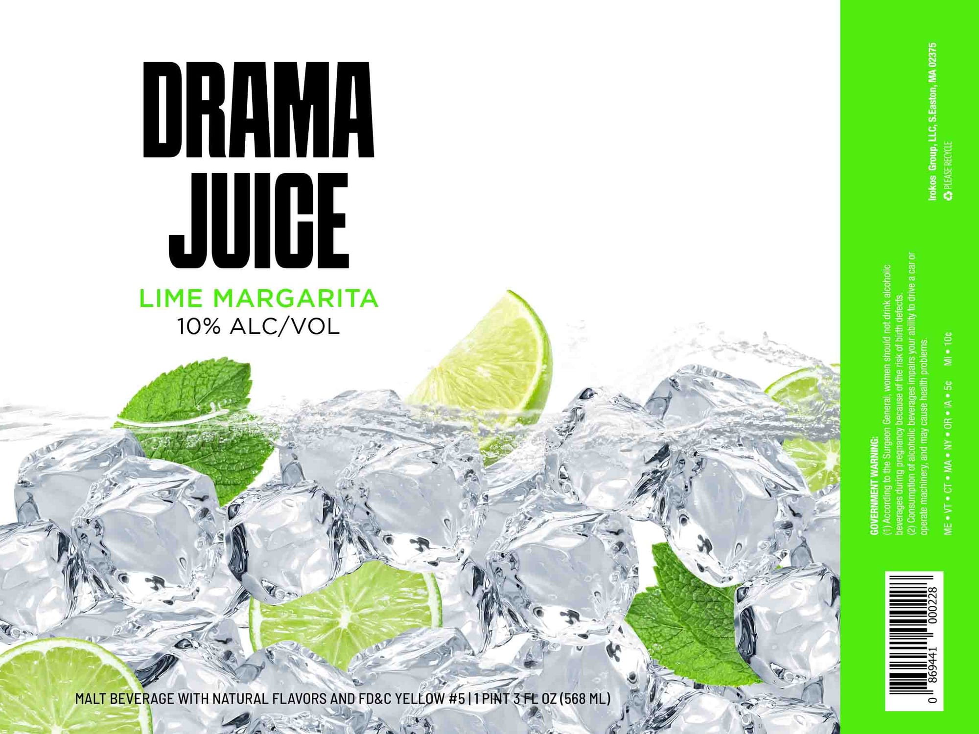 Drama Juice by Indoor Group, LLC - beer label