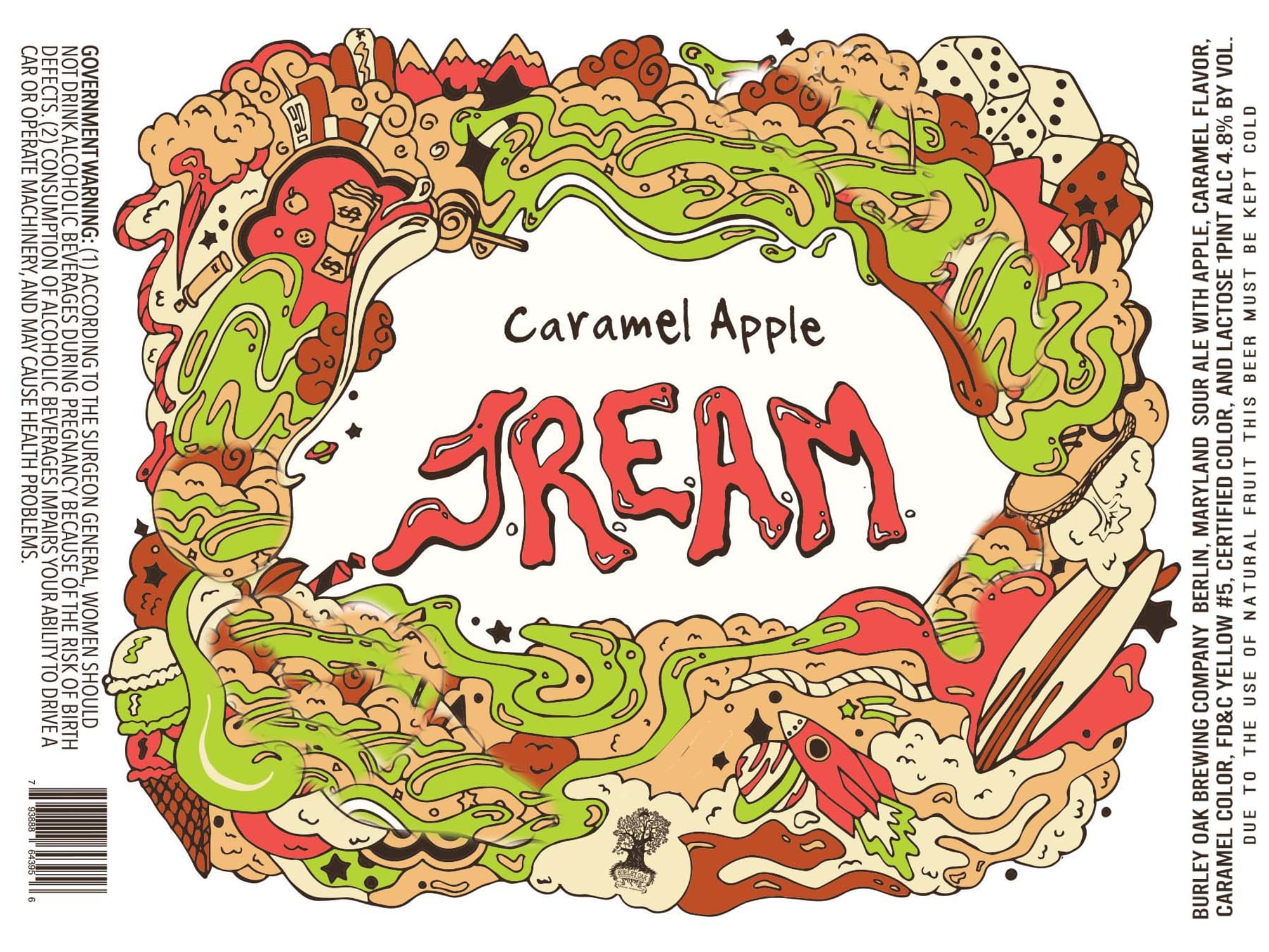 Dream by Burley Oak Brewing Company - beer label