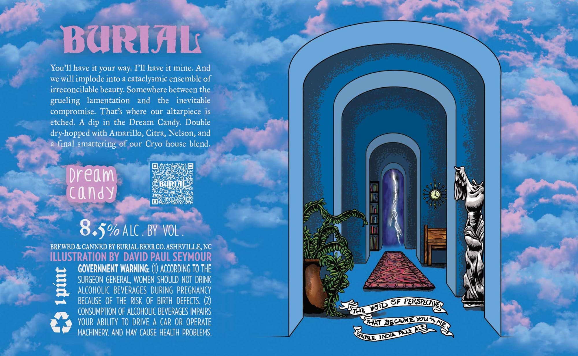Dream Candy by Burial Beer Co. - beer label