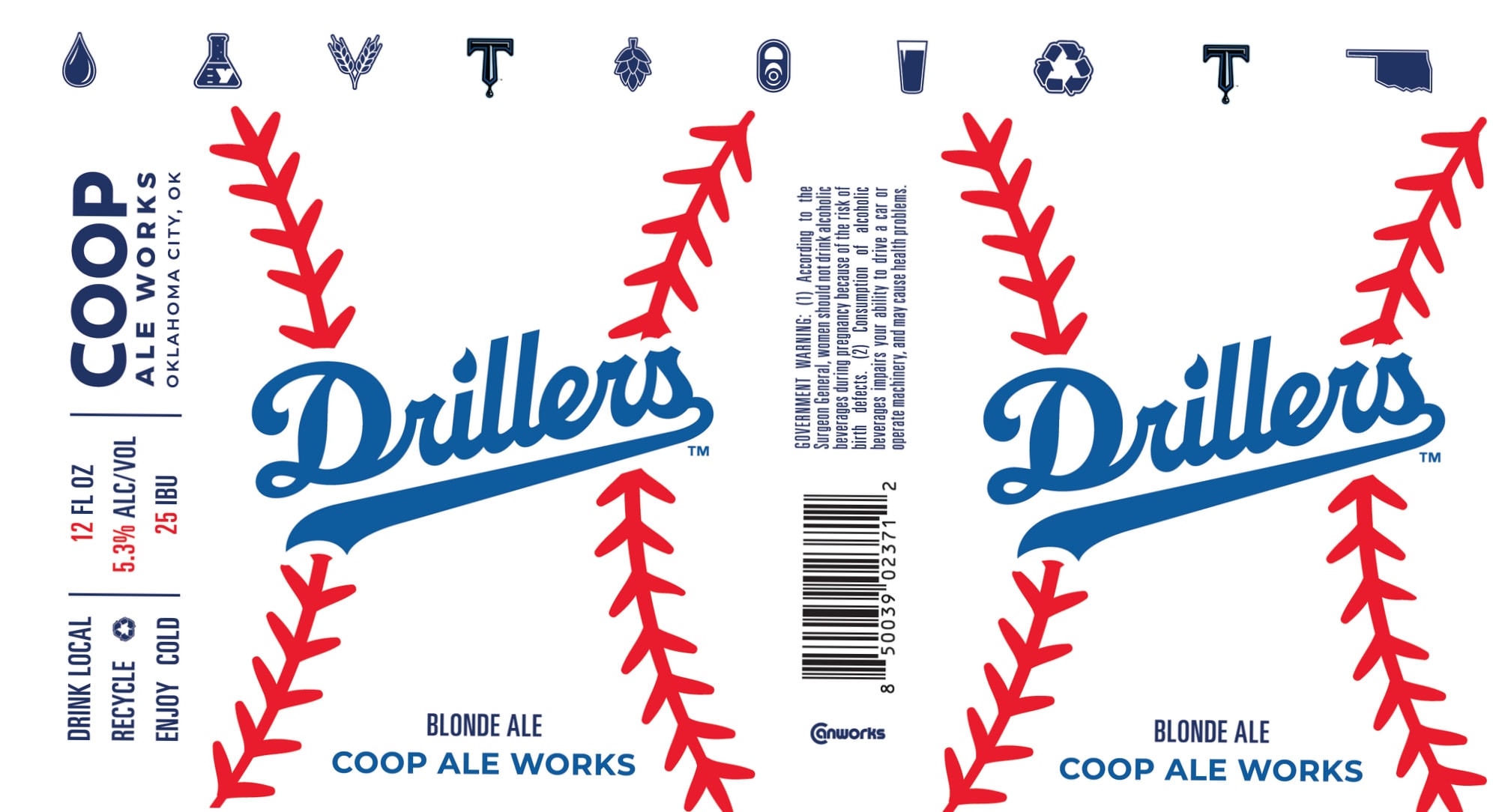 Drillers by Coop Ale Works - beer label