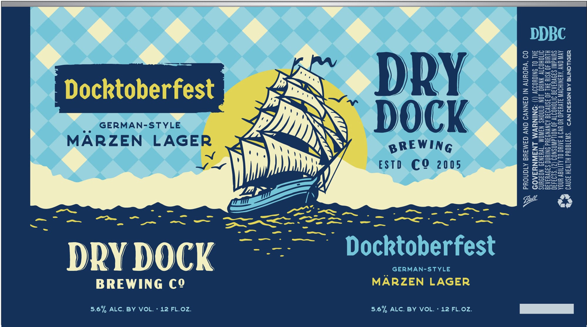 Docktoberfest by Dry Dock Brewing Co. - beer label