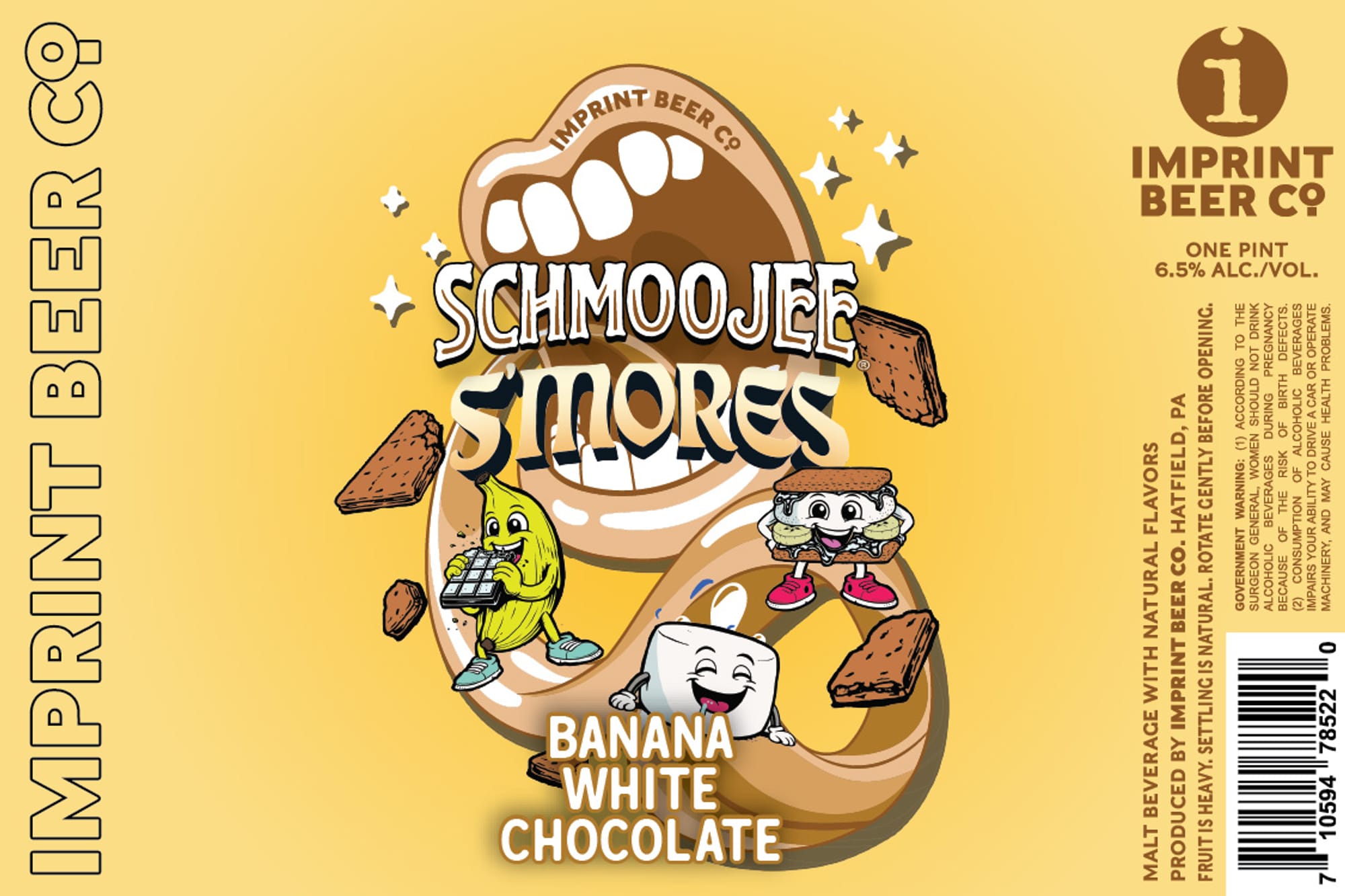 Schmoojée by Imprint Beer Co. - beer label