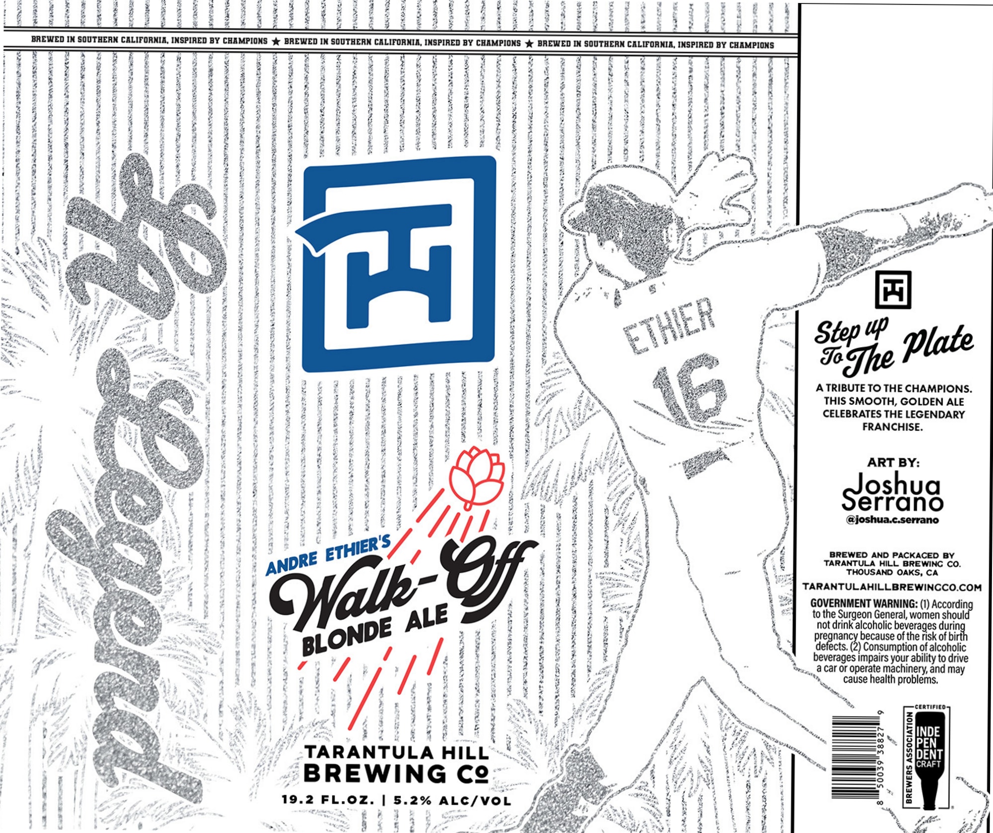Ether: Walk-Off by Tarantula Hill Brewing Co - beer label