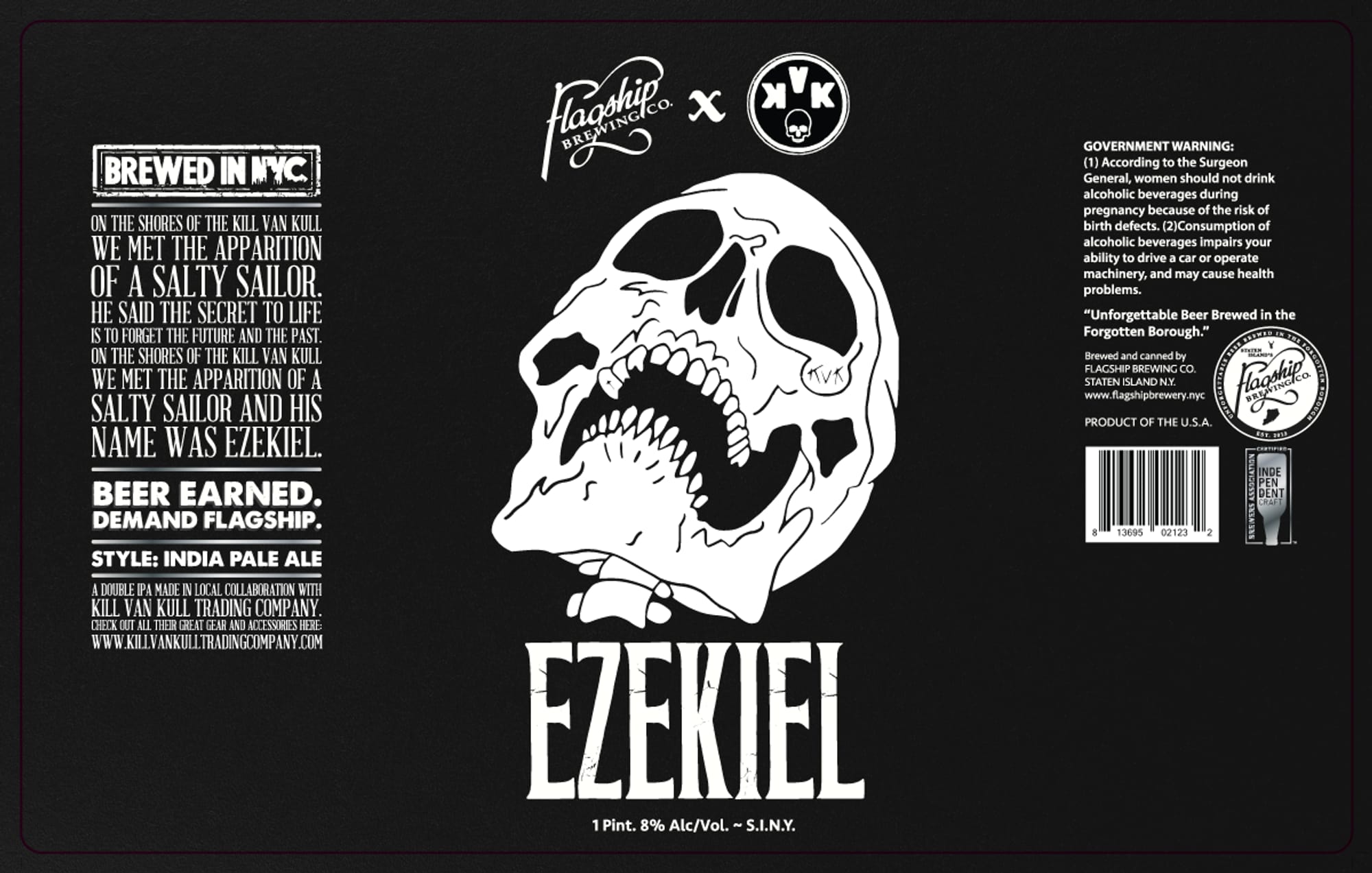 Ezekiel by Flagship Brewing Co. - beer label